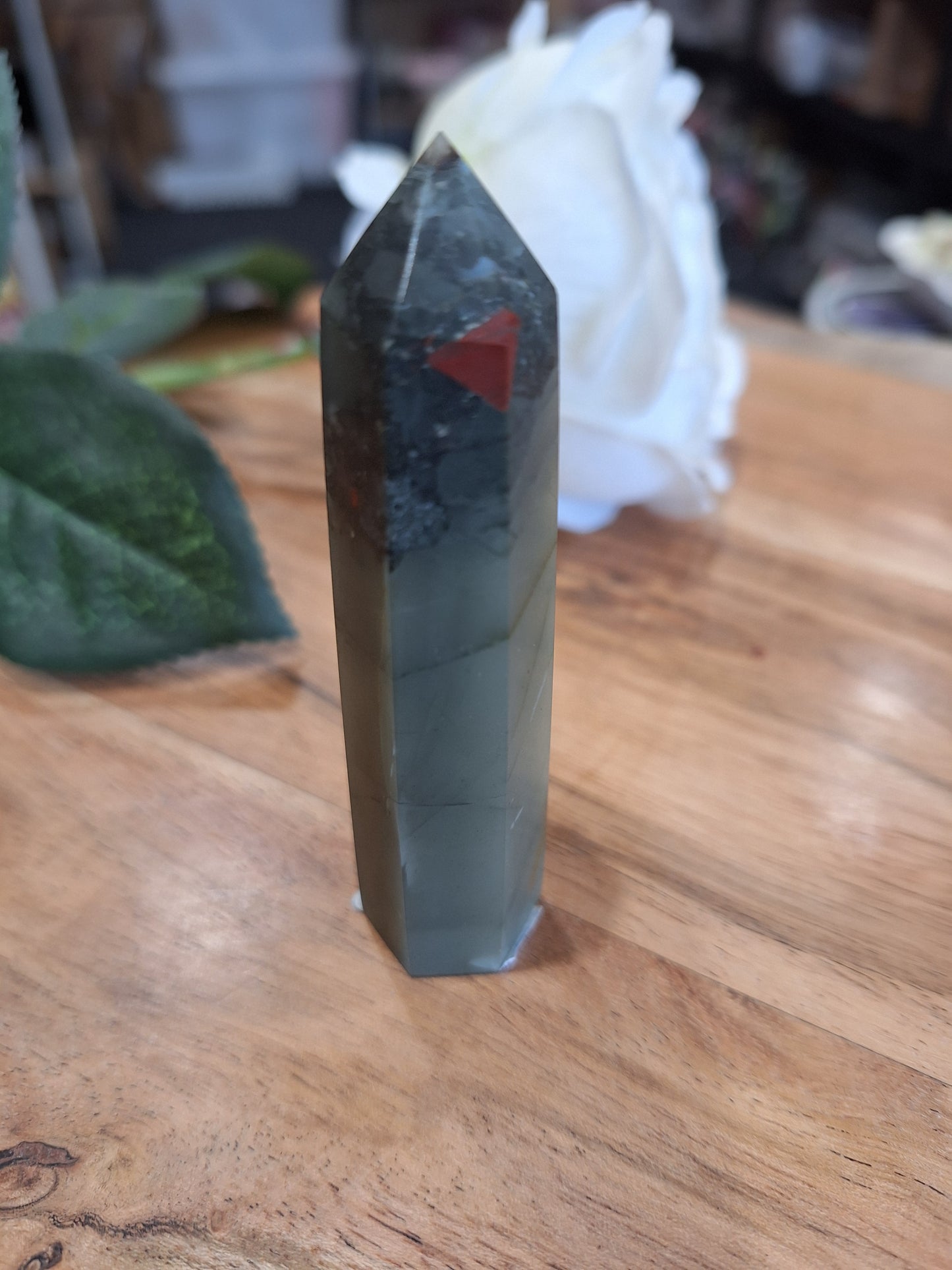 AFRICAN BLOOD STONE POINT