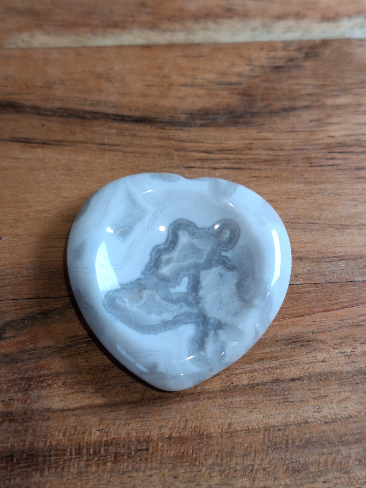 HEART SHAPED WORRY STONES