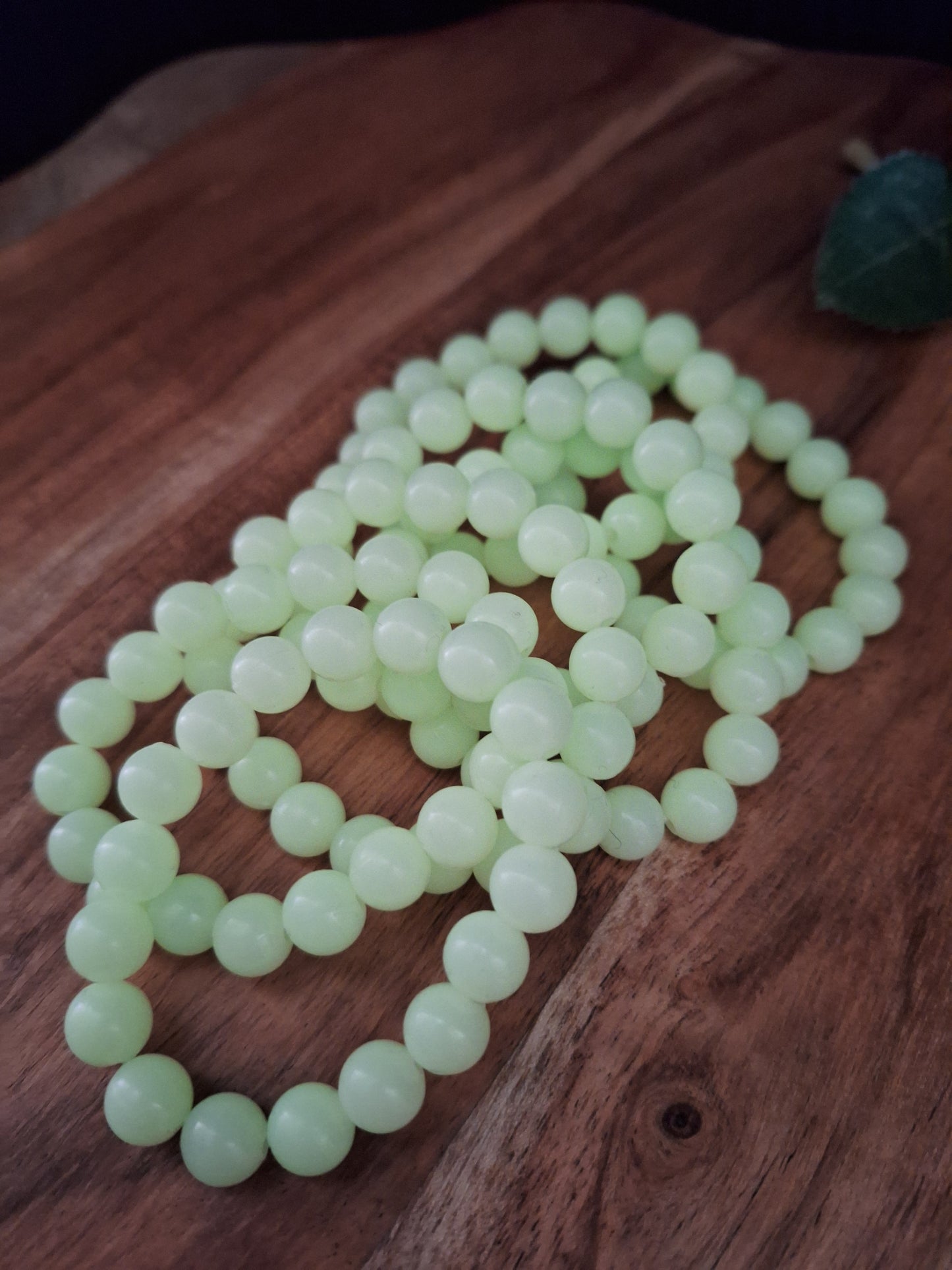 GLOW IN THE DARK 8mm BRACELETS
