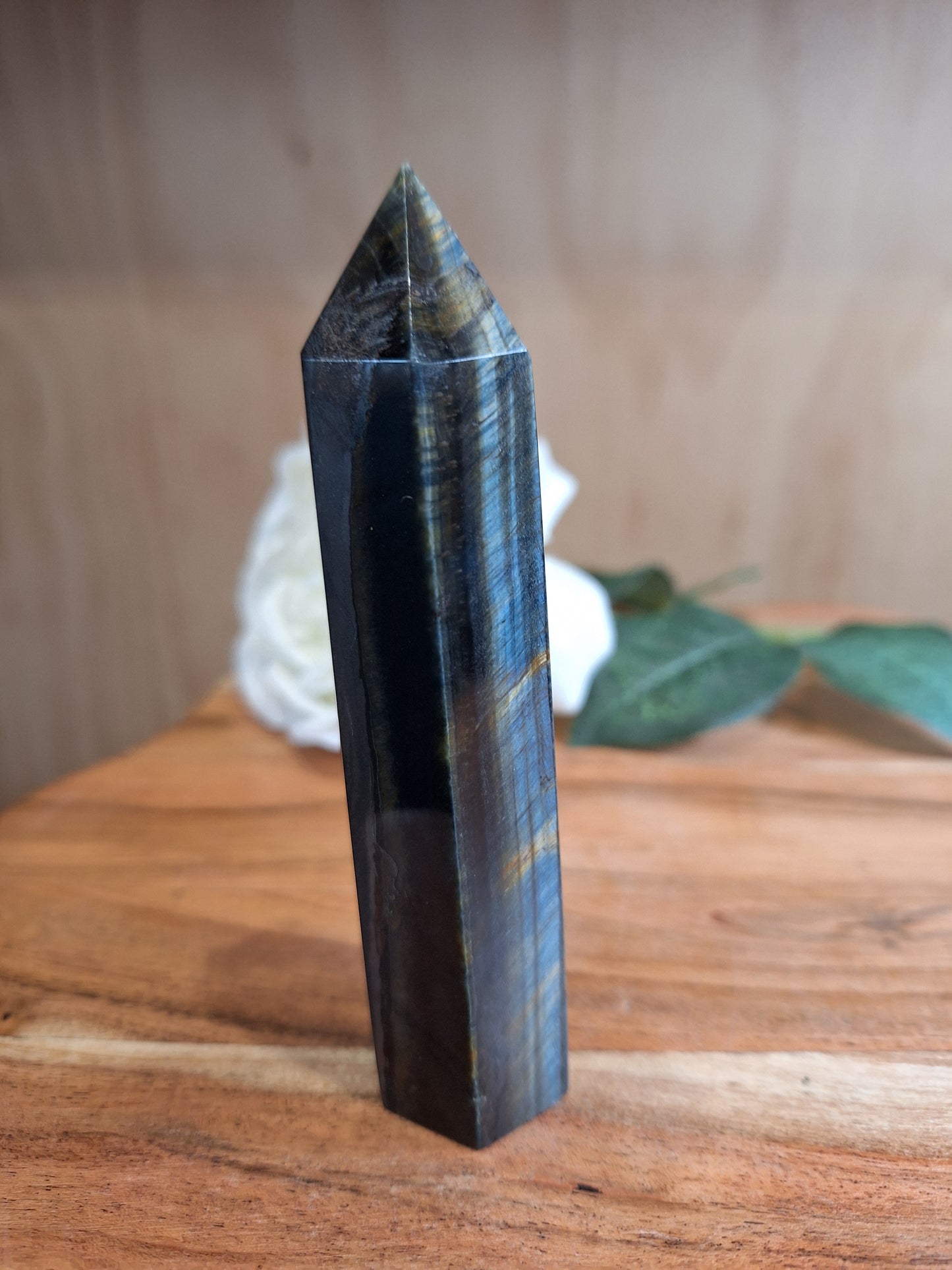 BLUE TIGERS EYE POINTS
