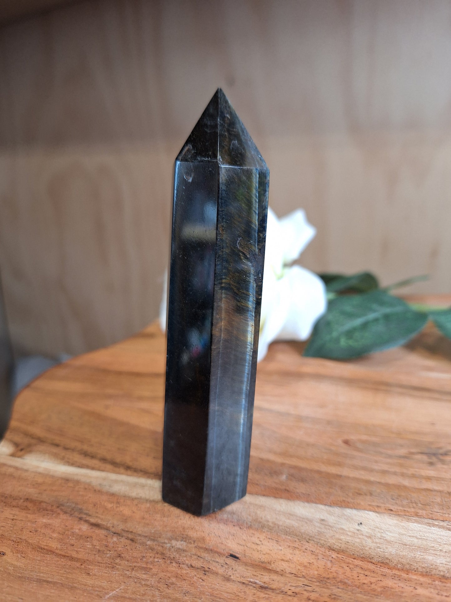 BLUE TIGERS EYE POINTS