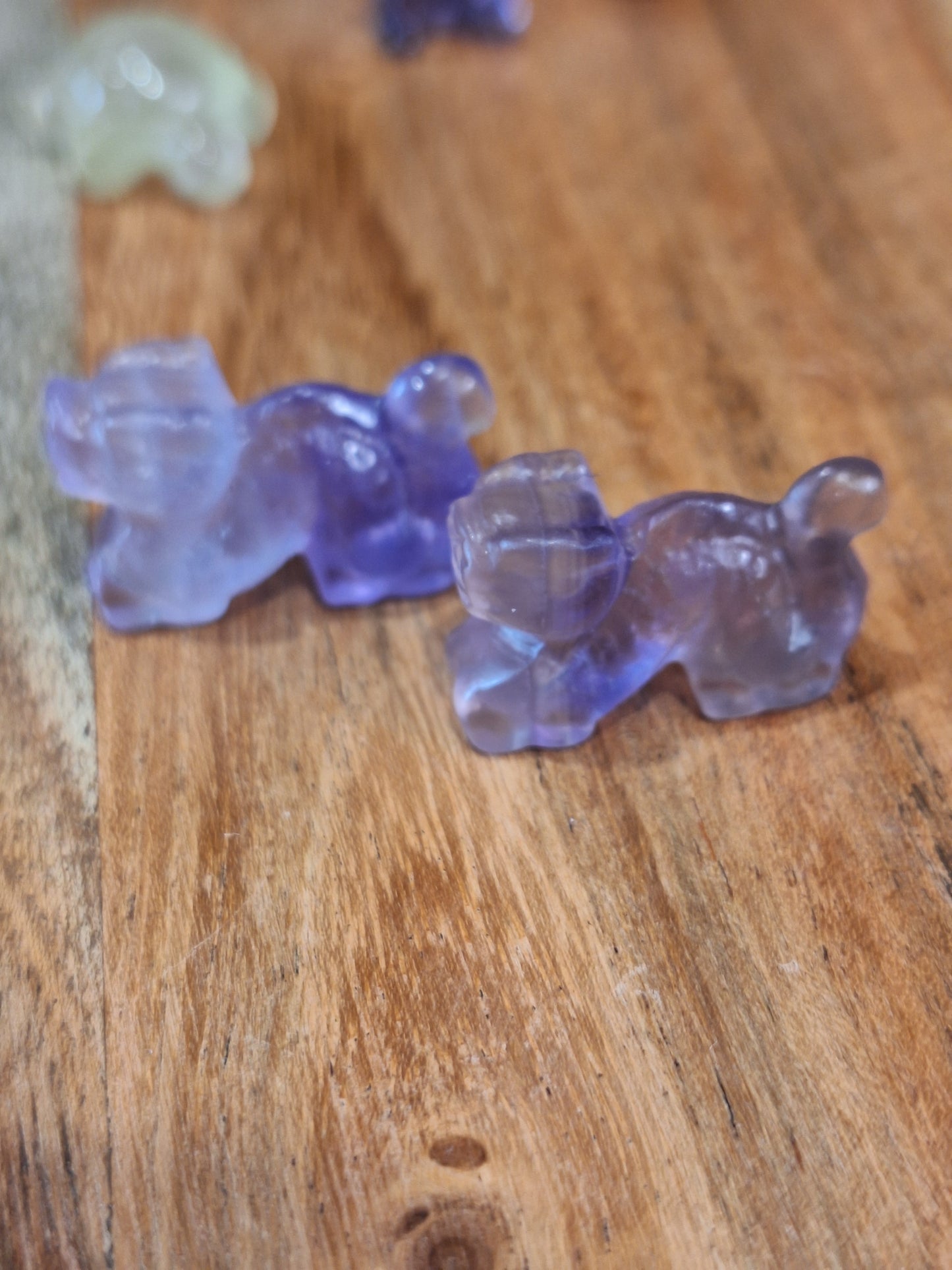 FLUORITE MINI CARVINGS