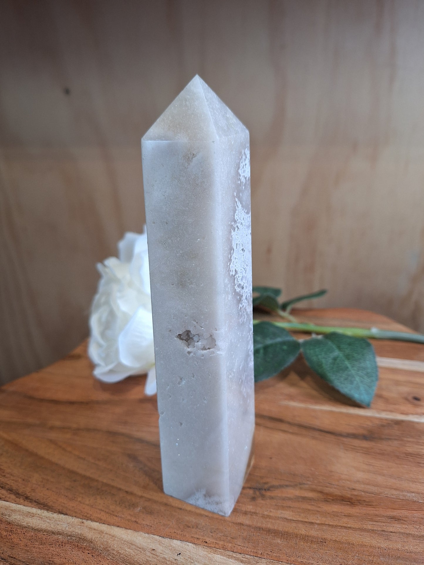 PINK AMETHYST TOWERS (LARGE)