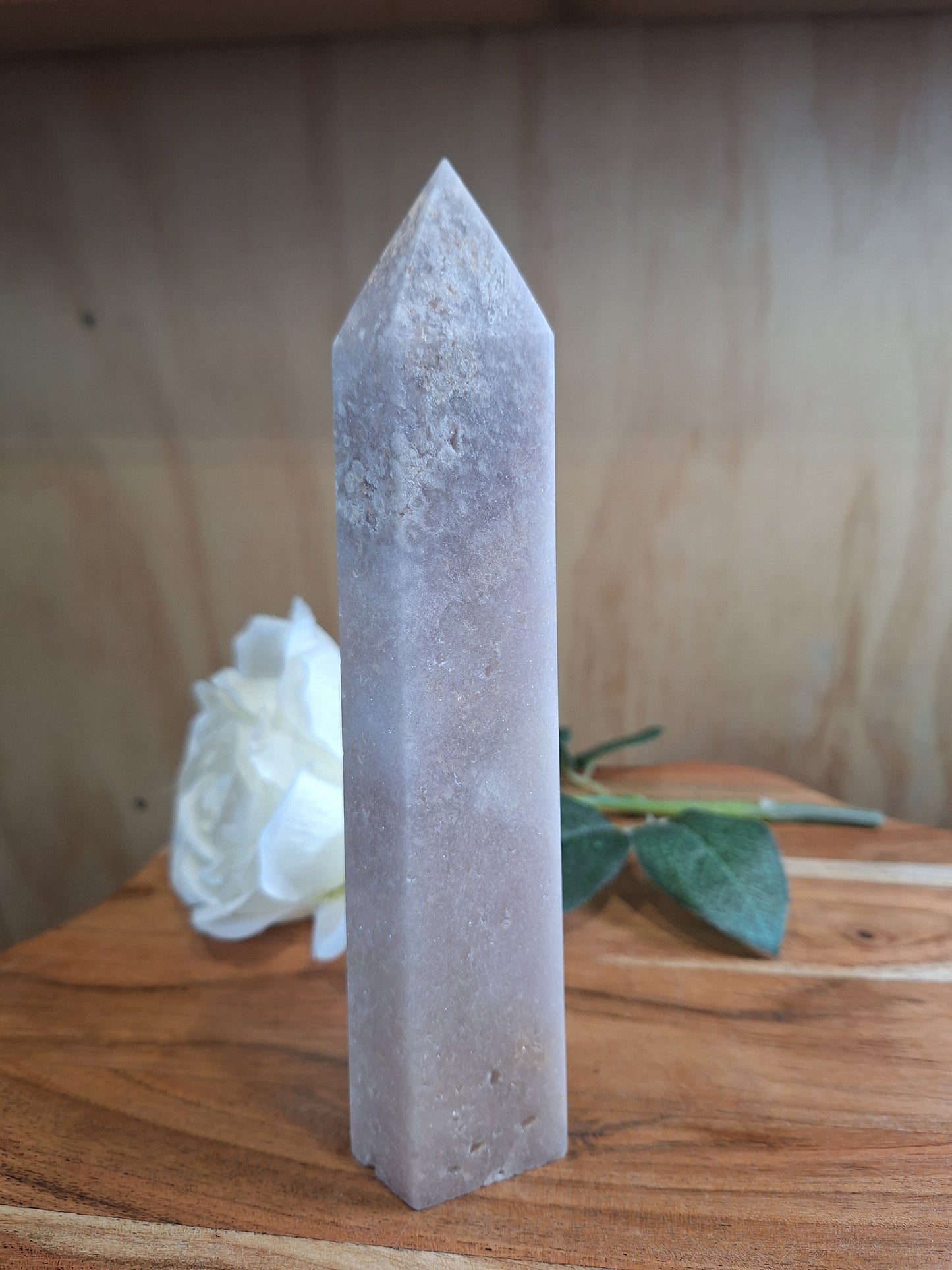 PINK AMETHYST TOWERS (LARGE)