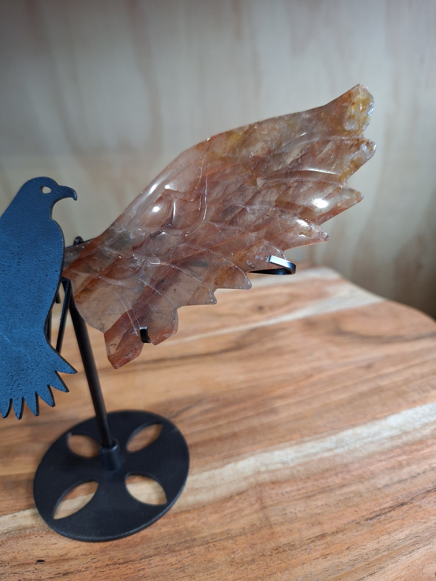 FIRE QUARTZ BIRD WINGS