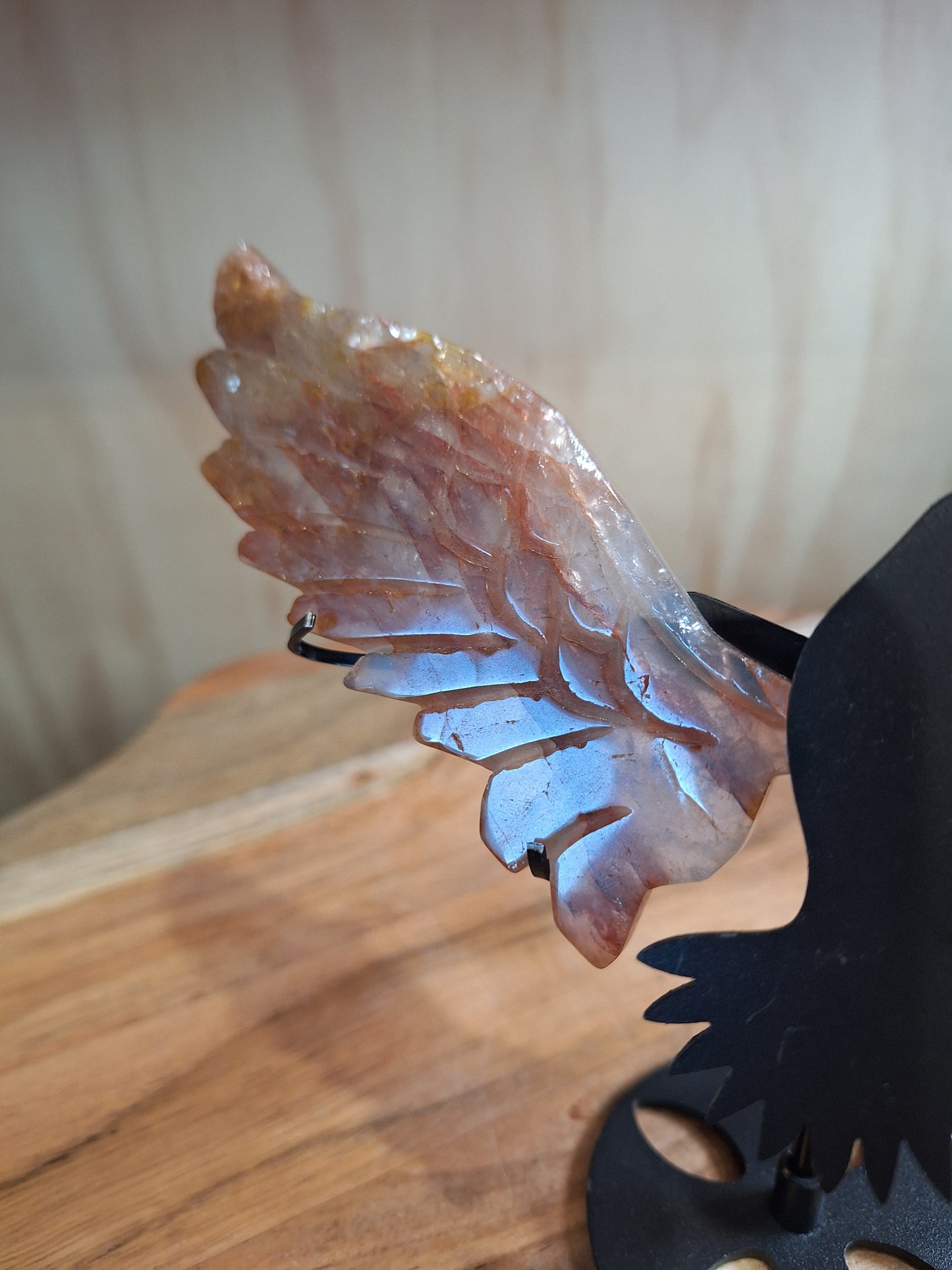 FIRE QUARTZ BIRD WINGS