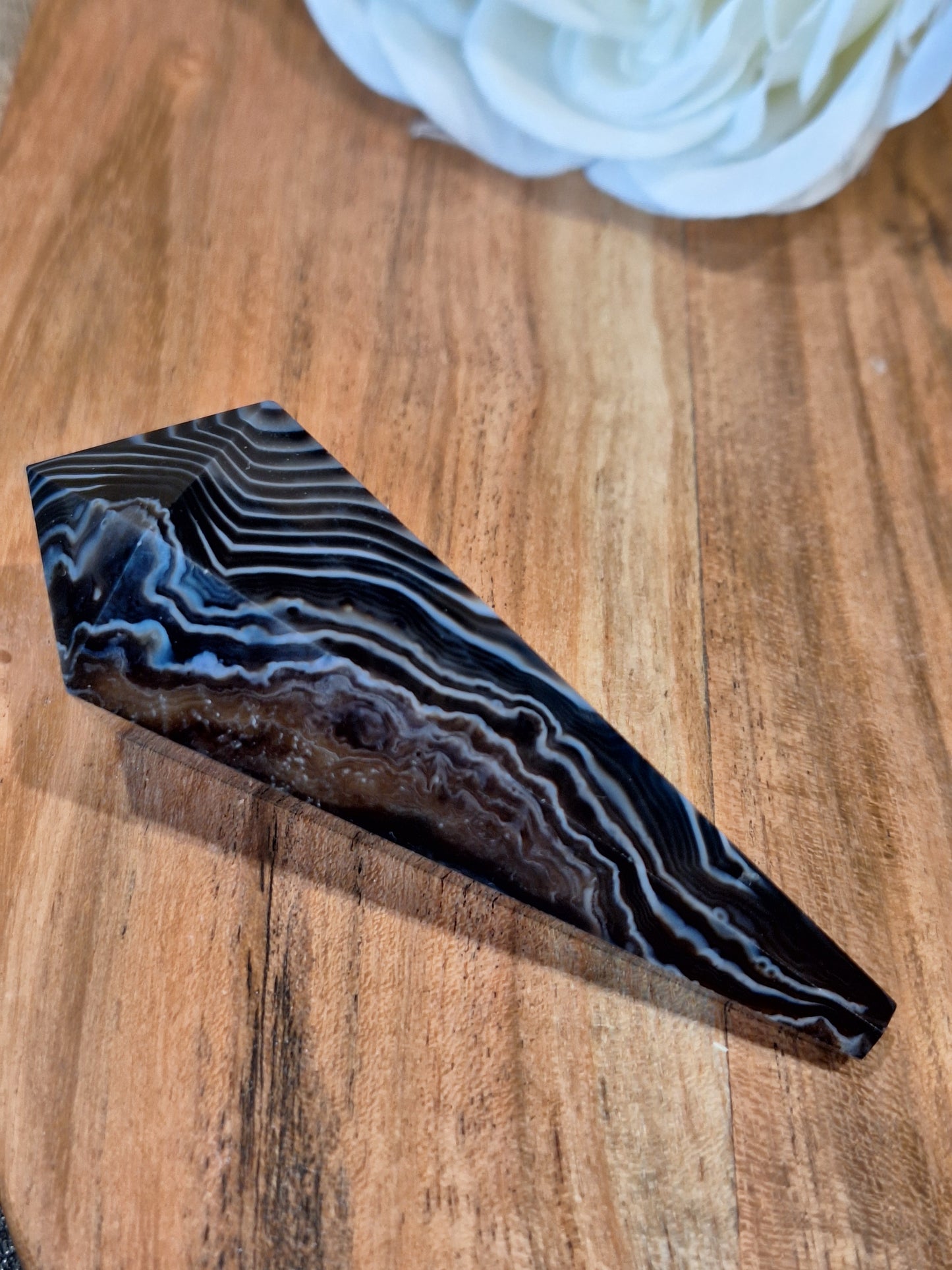 BLACK AGATE WANDS