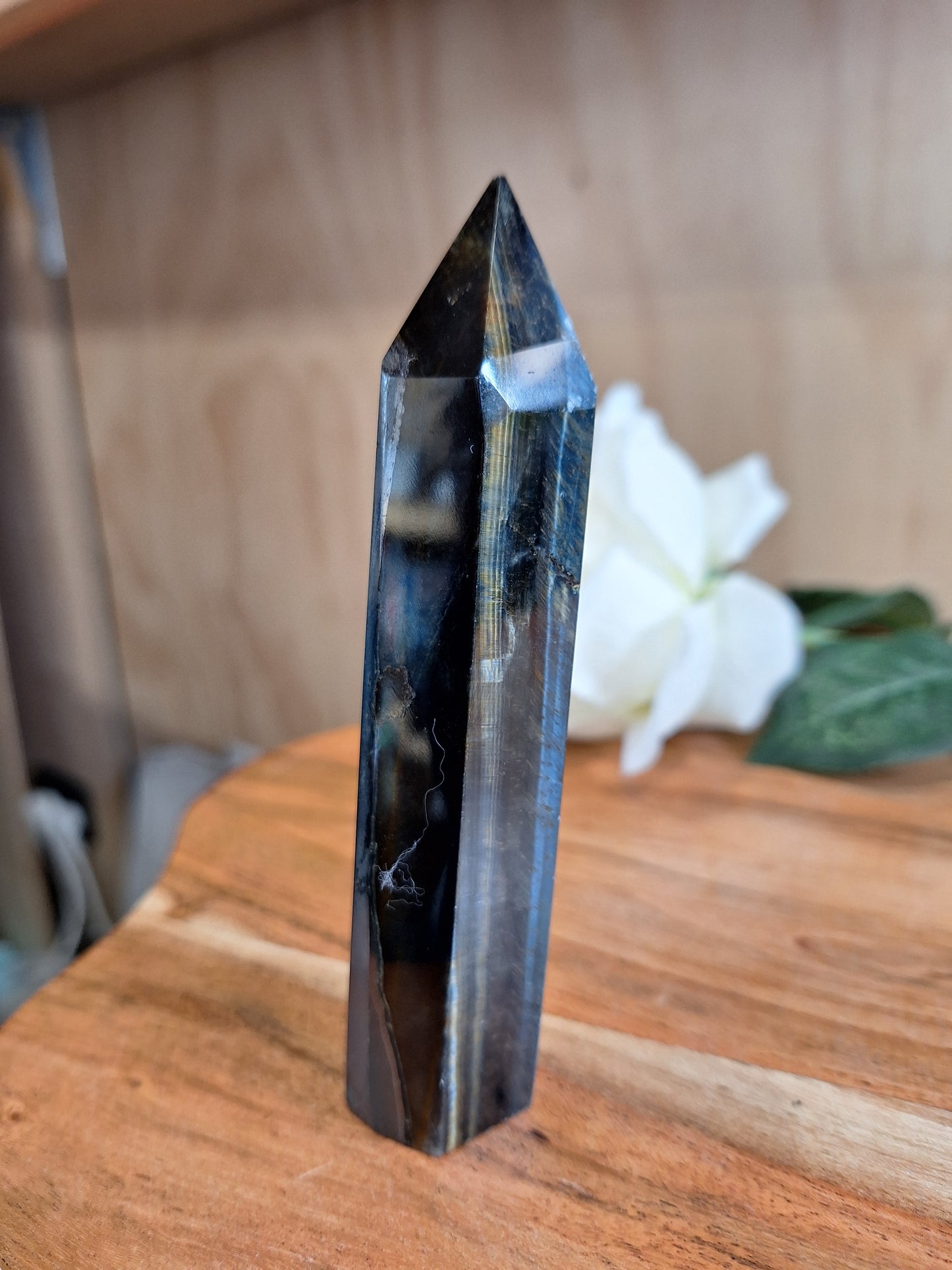 BLUE TIGERS EYE POINTS