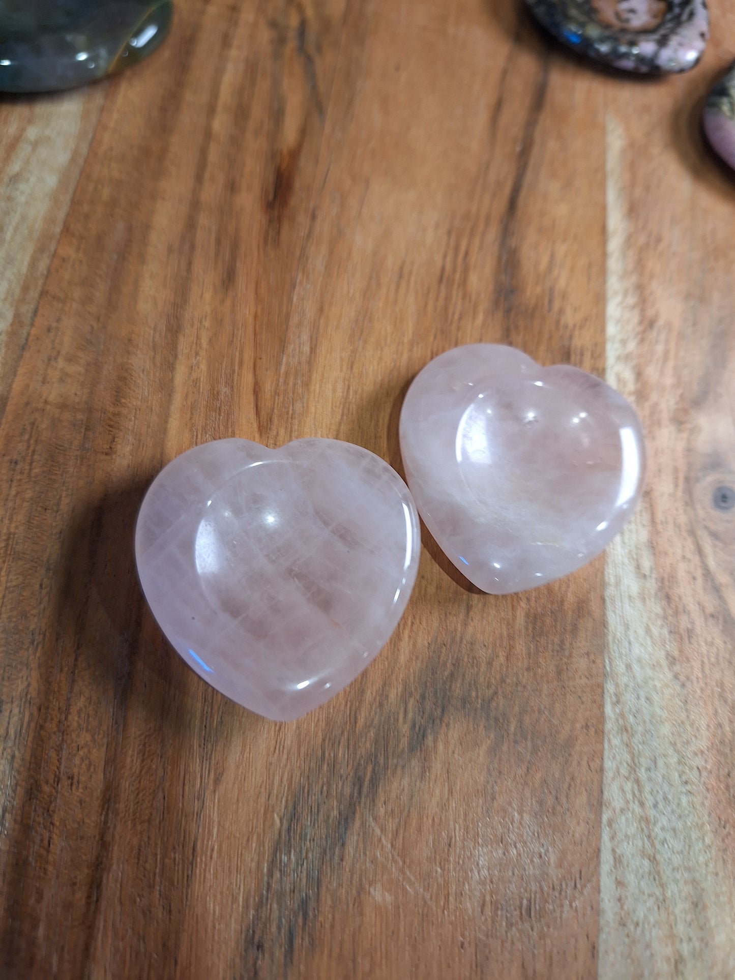 HEART SHAPED WORRY STONES