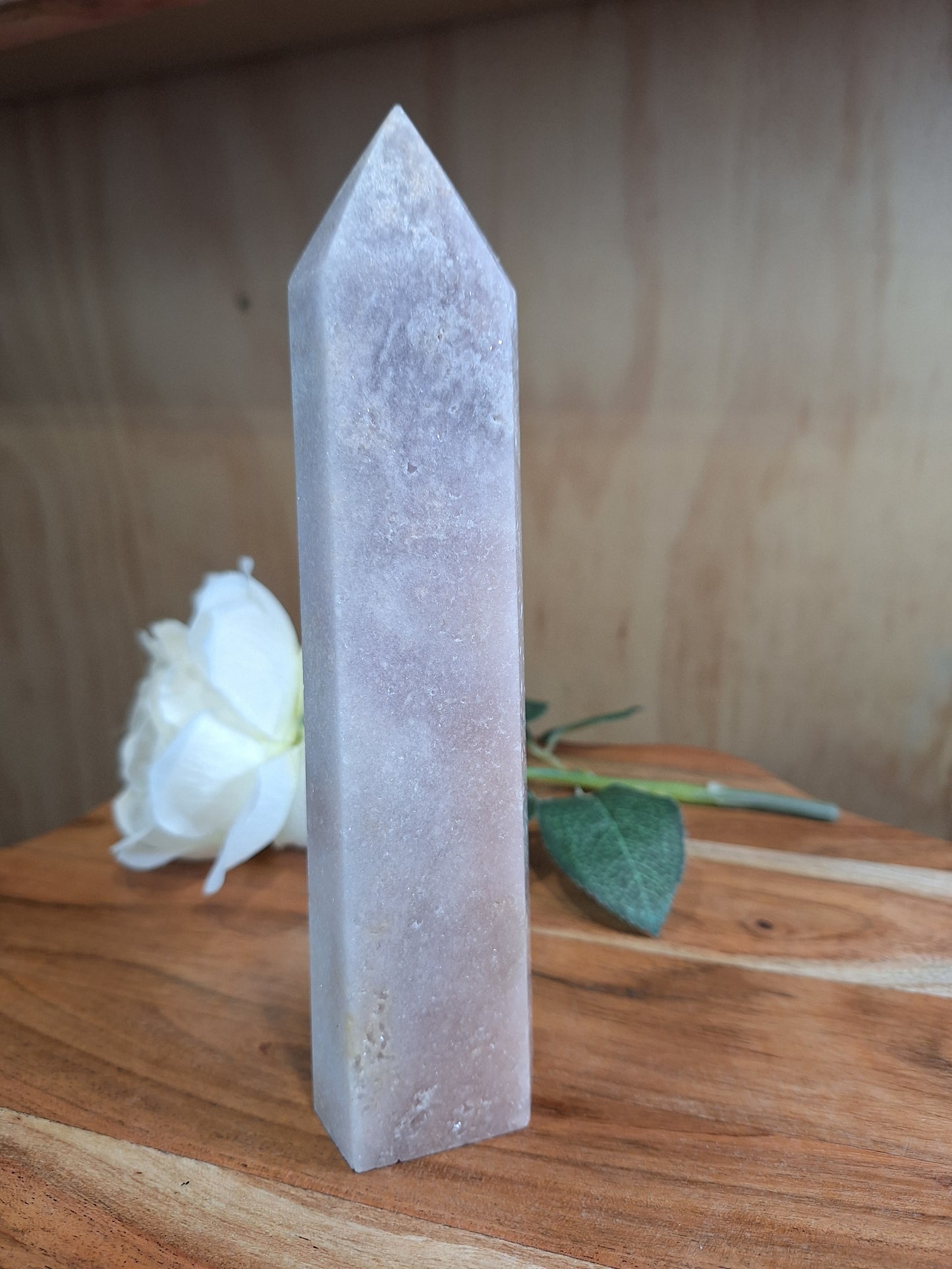 PINK AMETHYST TOWERS (LARGE)