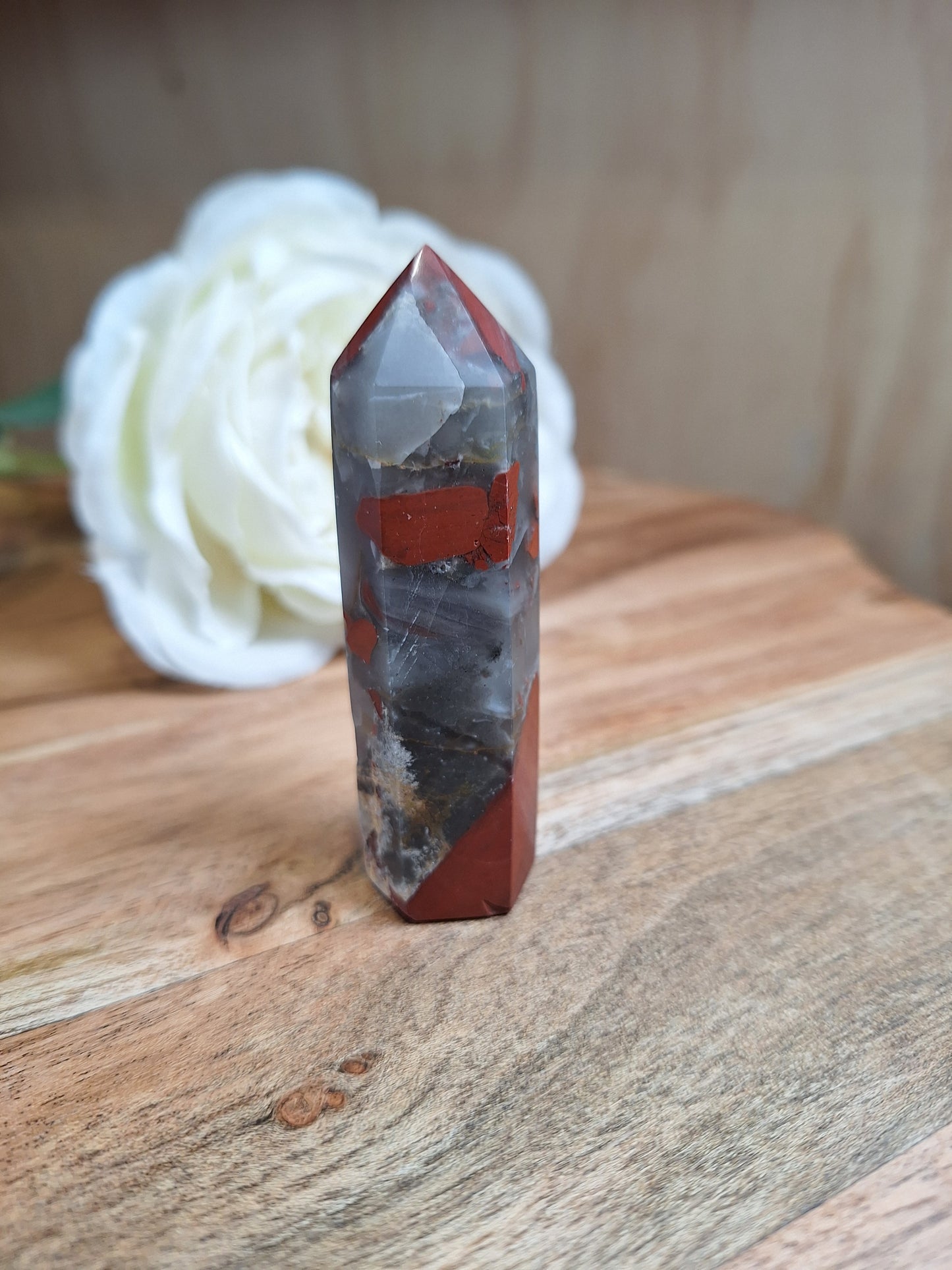 AFRICAN BLOODSTONE POINTS