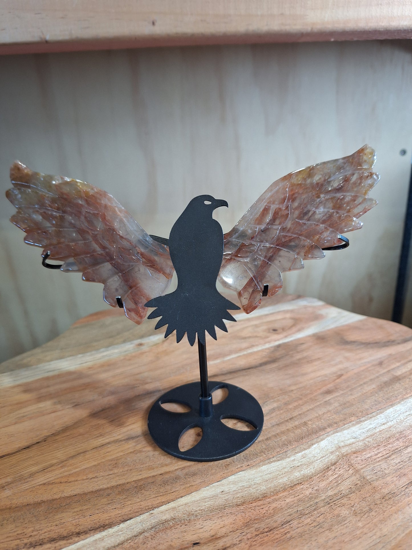 FIRE QUARTZ BIRD WINGS