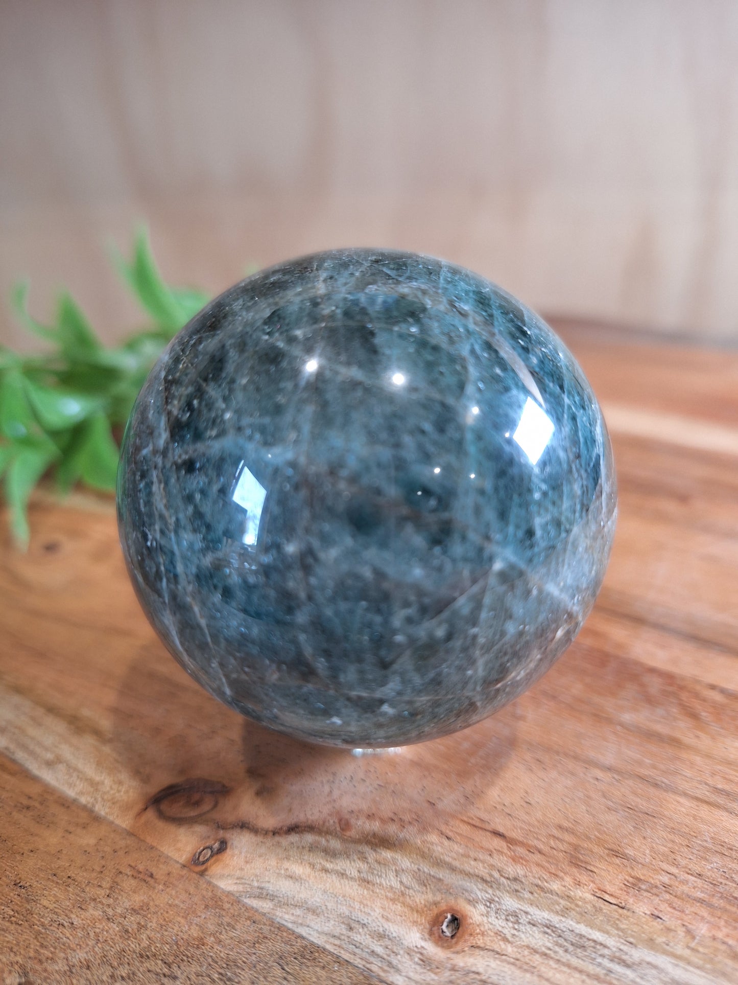 GREEN APATITE SPHERES