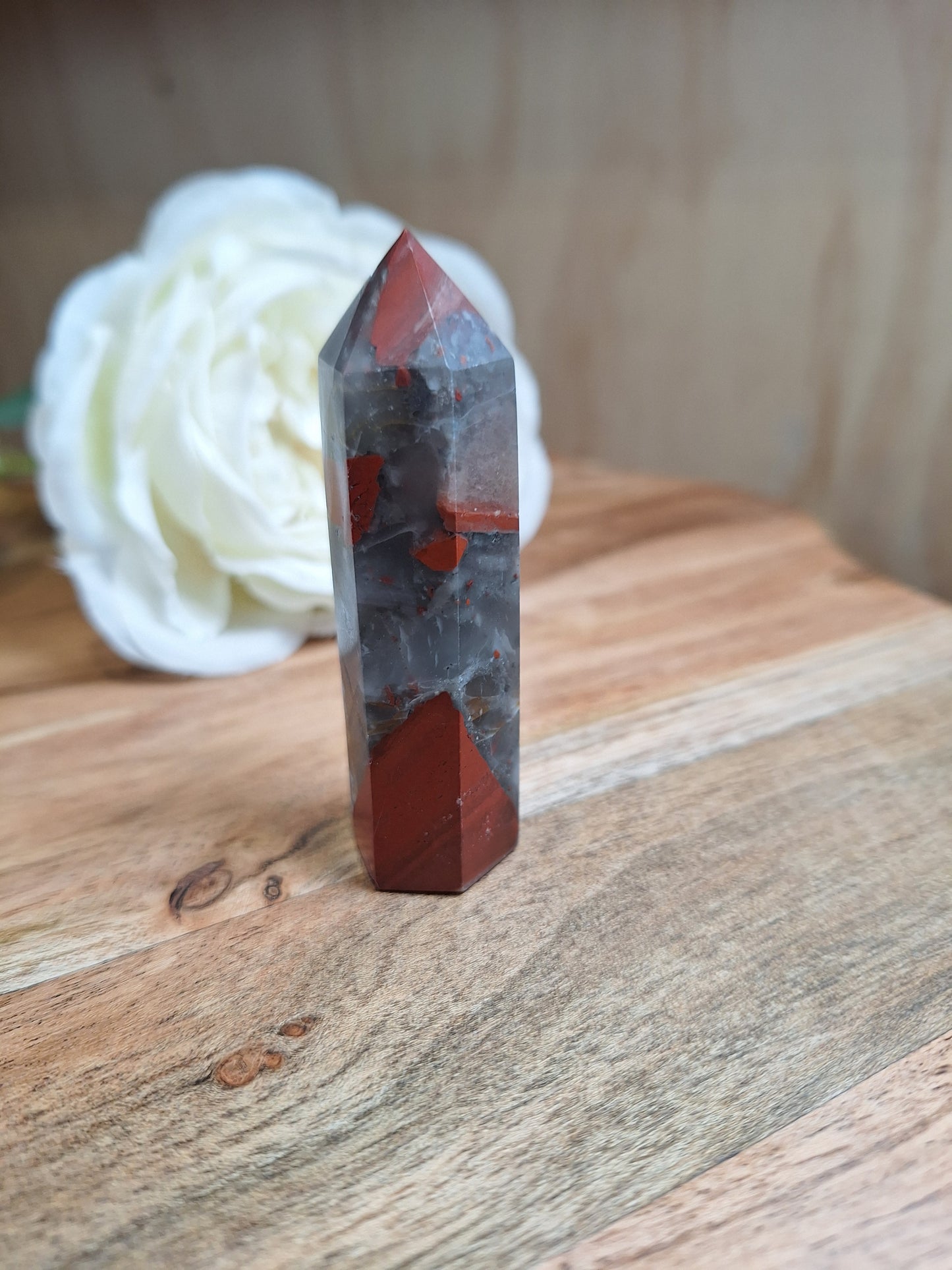AFRICAN BLOODSTONE POINTS