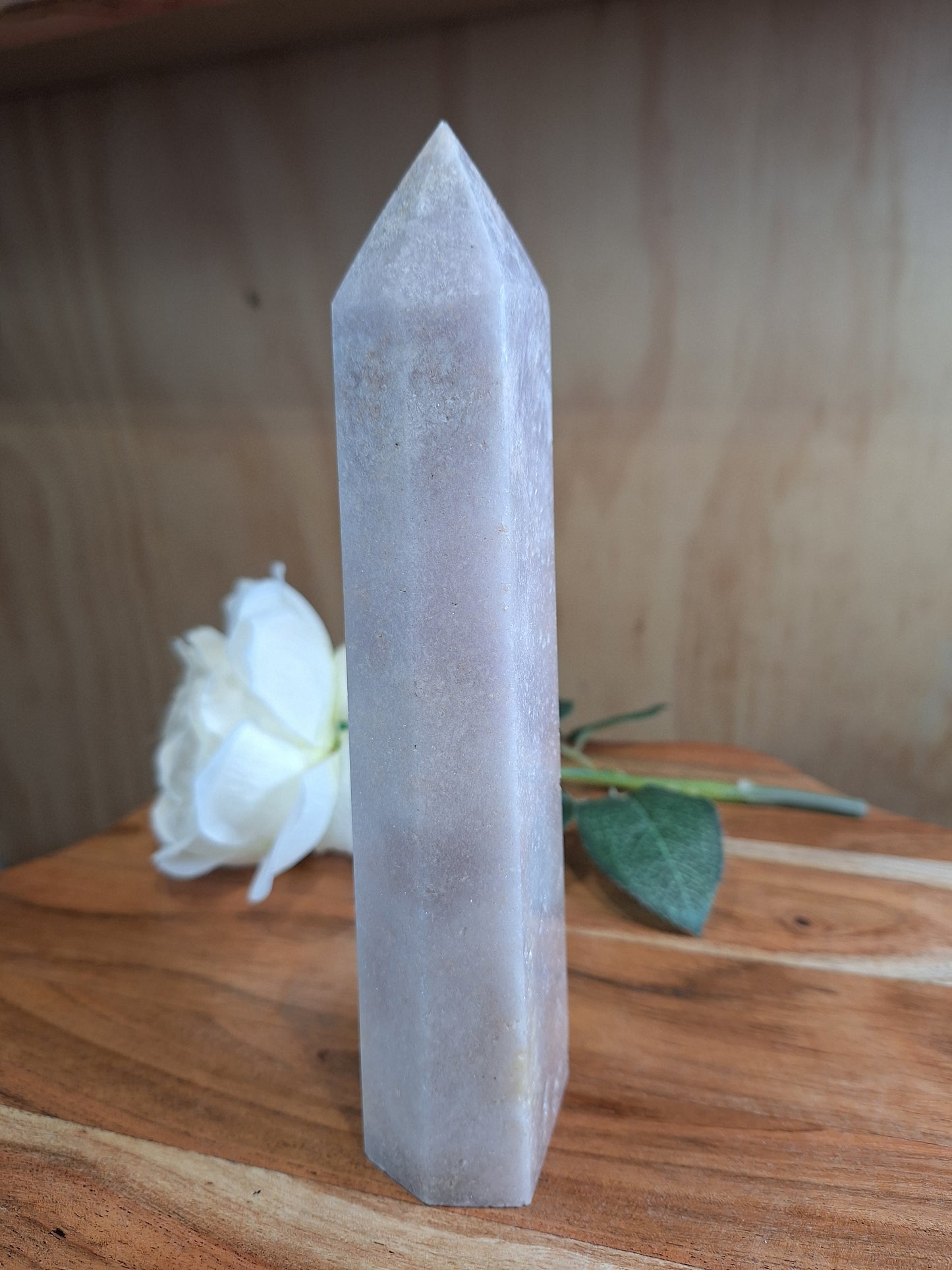 PINK AMETHYST TOWERS (LARGE)