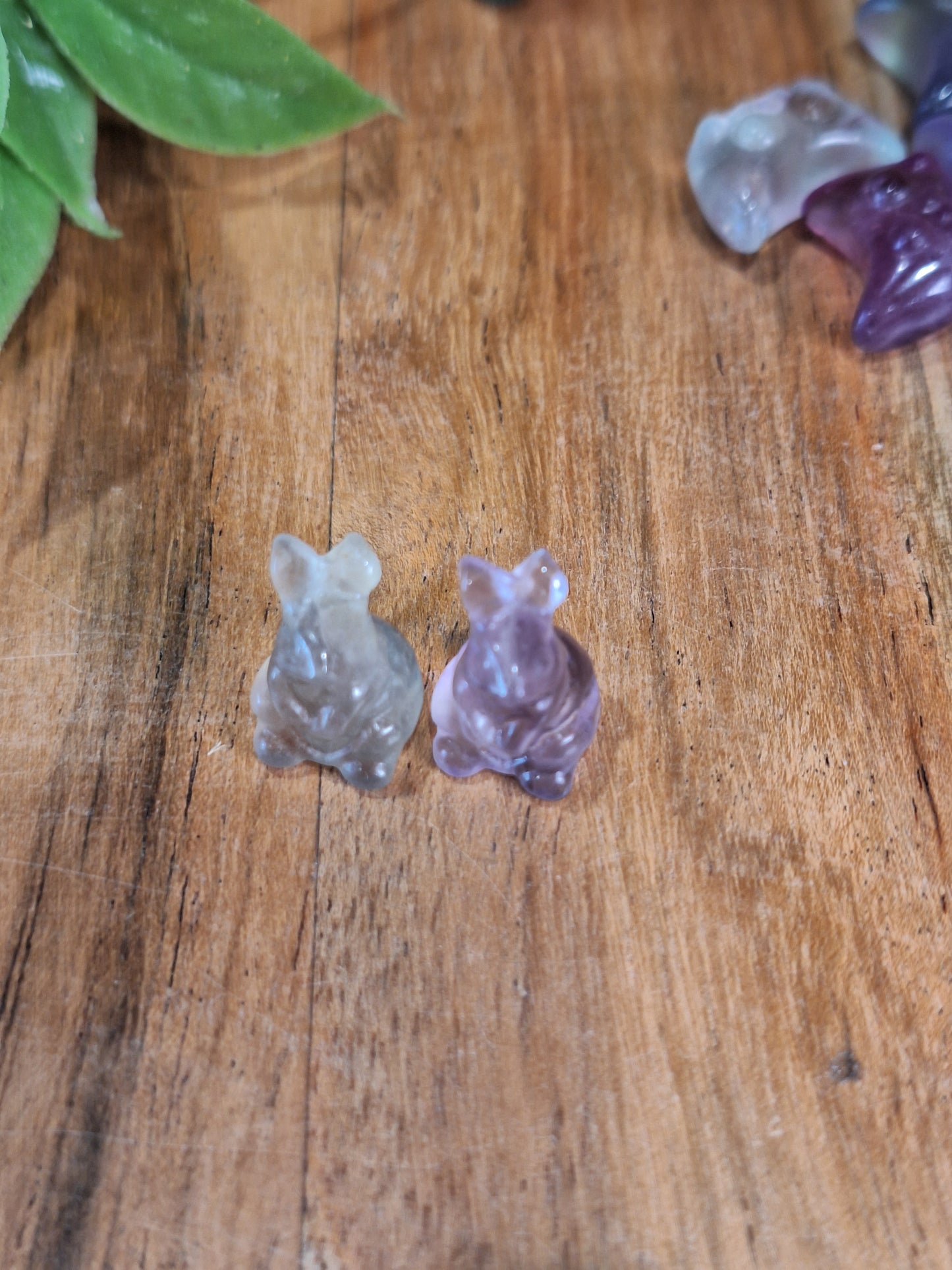 FLUORITE MINI CARVINGS