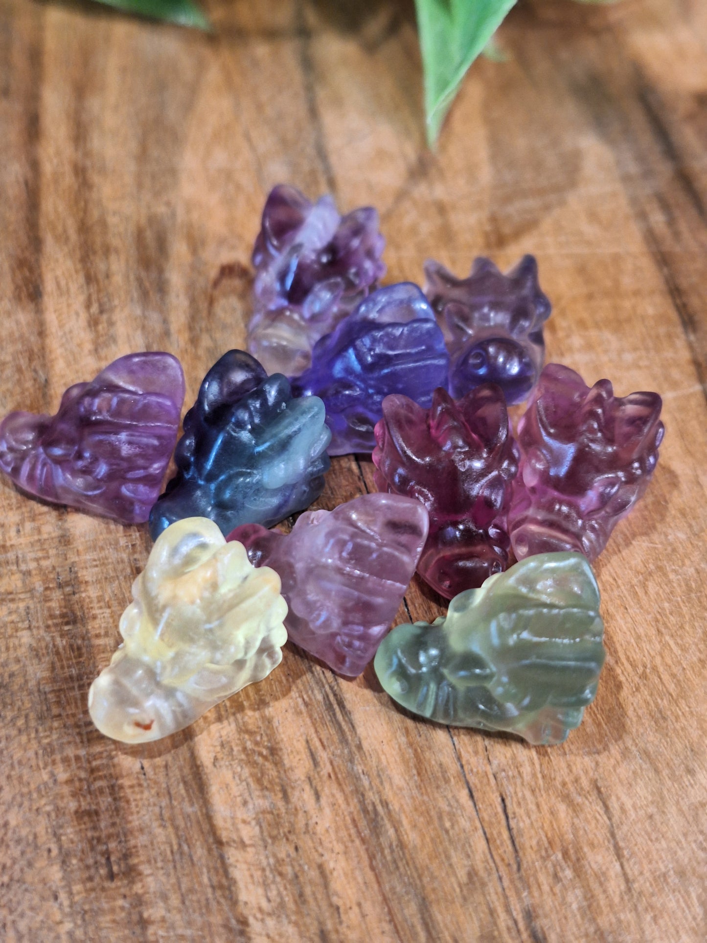 FLUORITE MINI CARVINGS