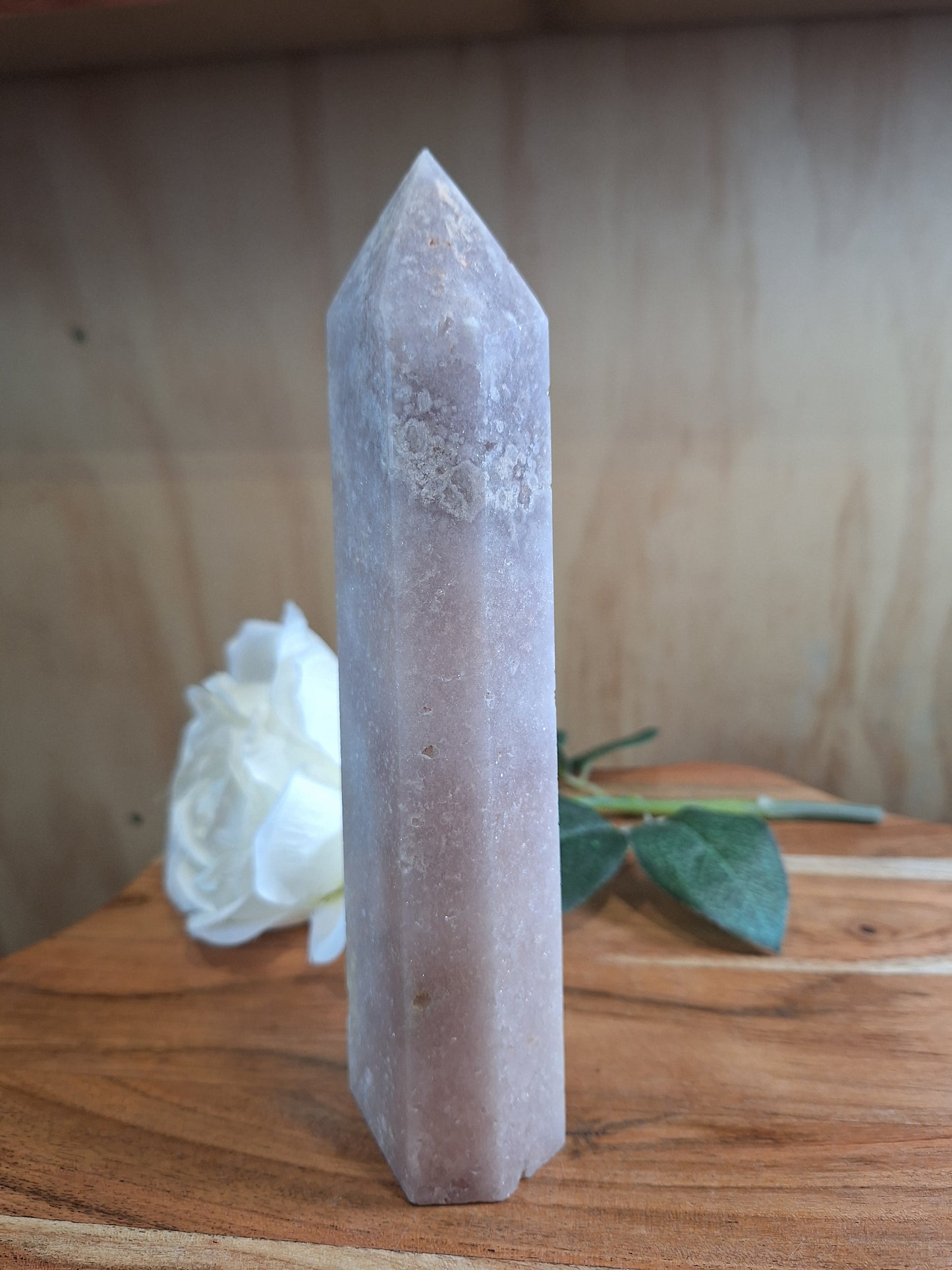 PINK AMETHYST TOWERS (LARGE)