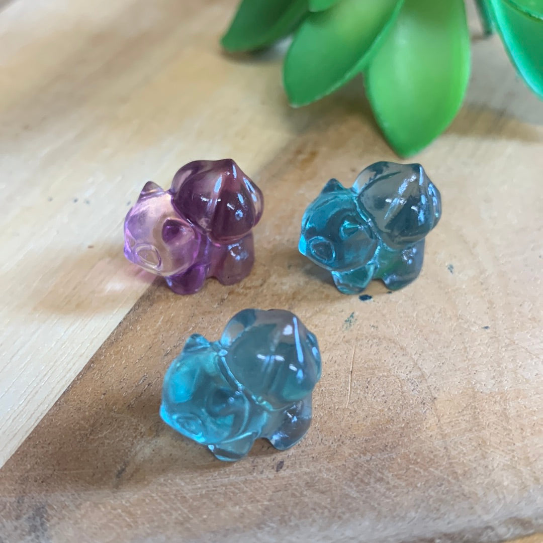 FLUORITE MINI CARVINGS
