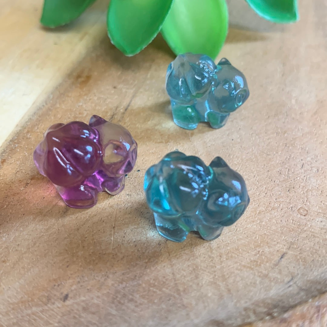 FLUORITE MINI CARVINGS