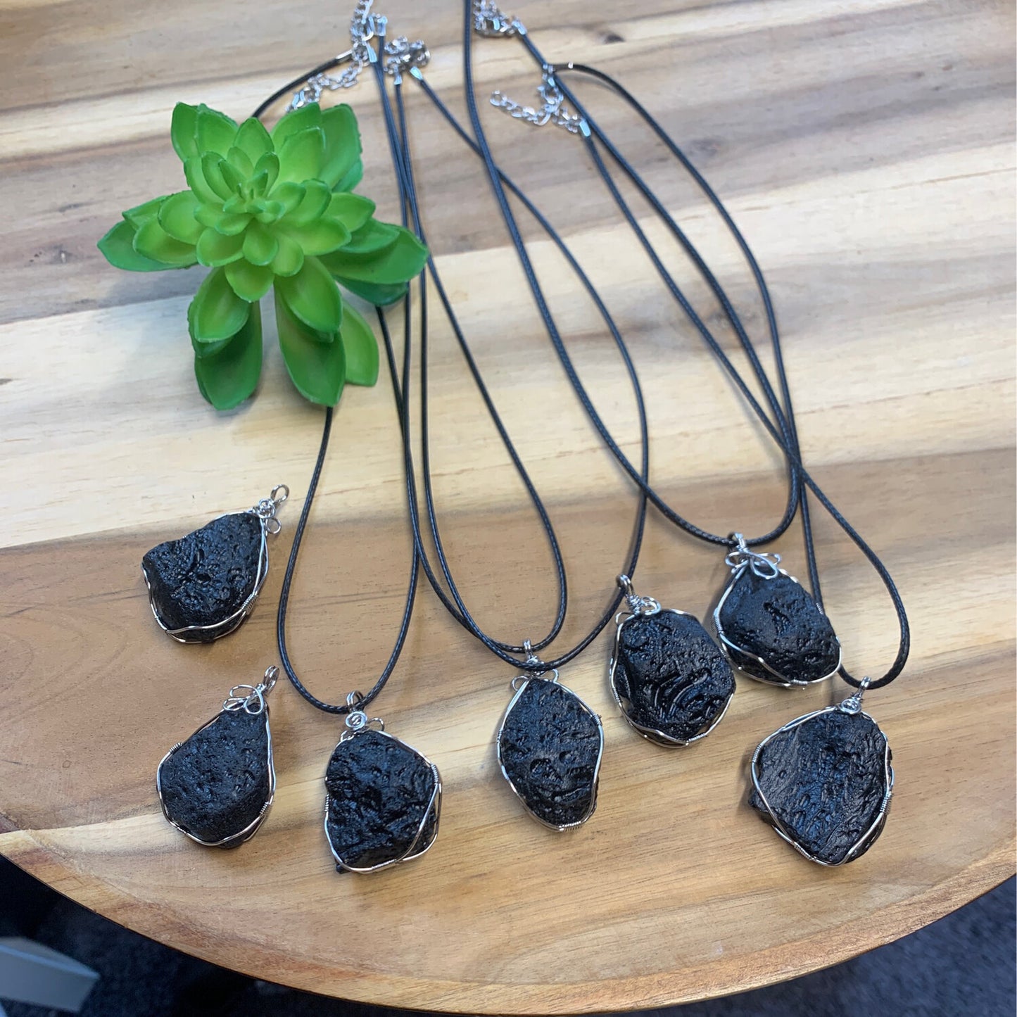 TEKTITE NECKLACE