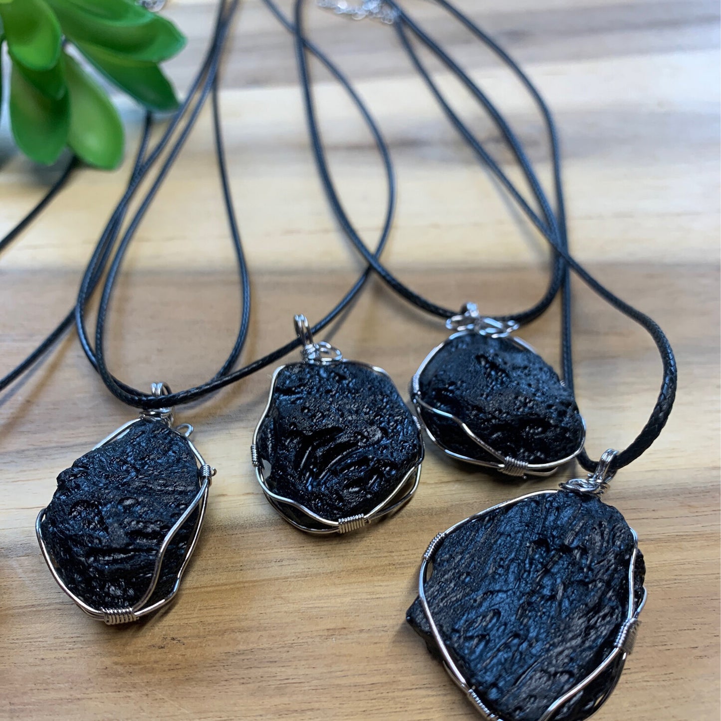 TEKTITE NECKLACE