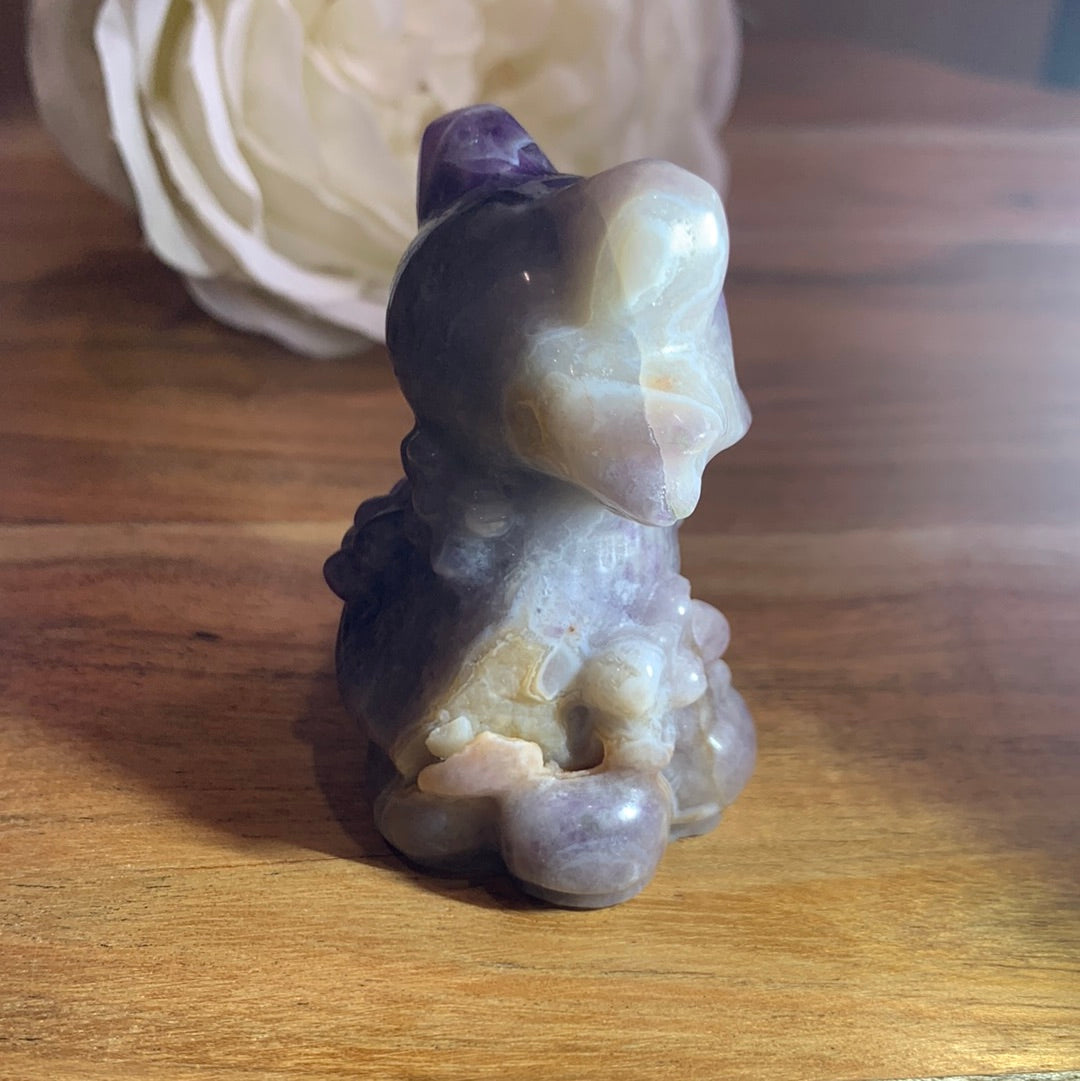 DREAM AMETHYST 9 TAIL FOX