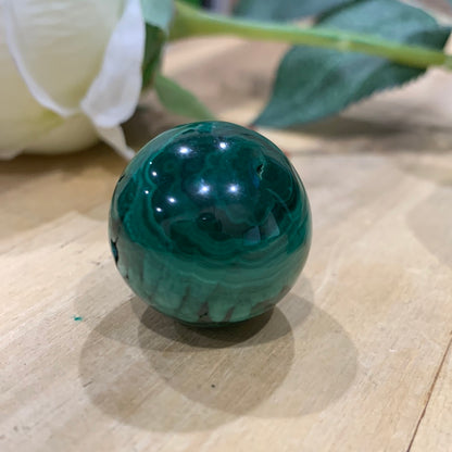 MALACHITE SPHERES (SMALL)