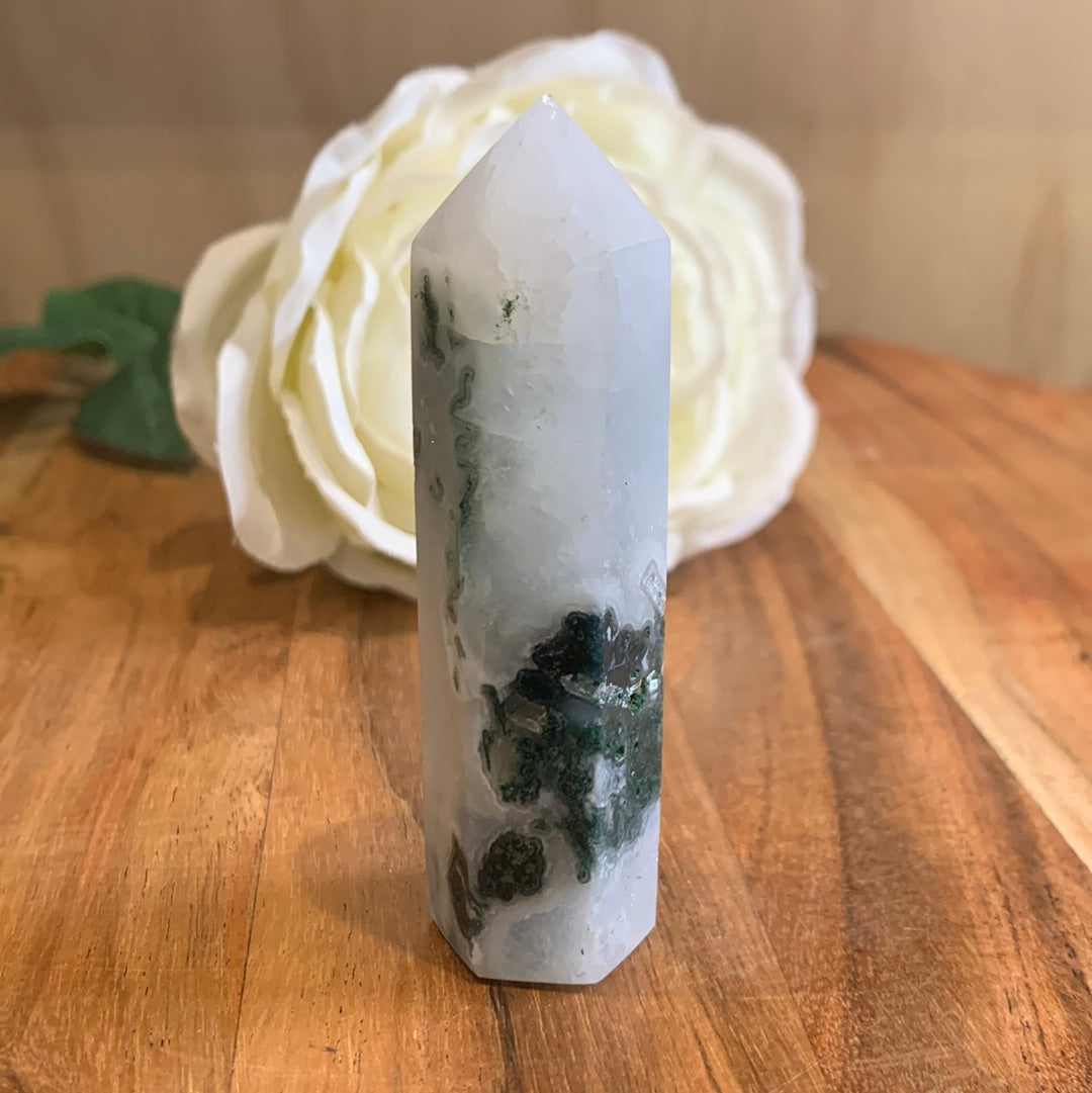 MOSS AGATE POINTS