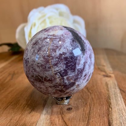PINK TOURMALINE SPHERE