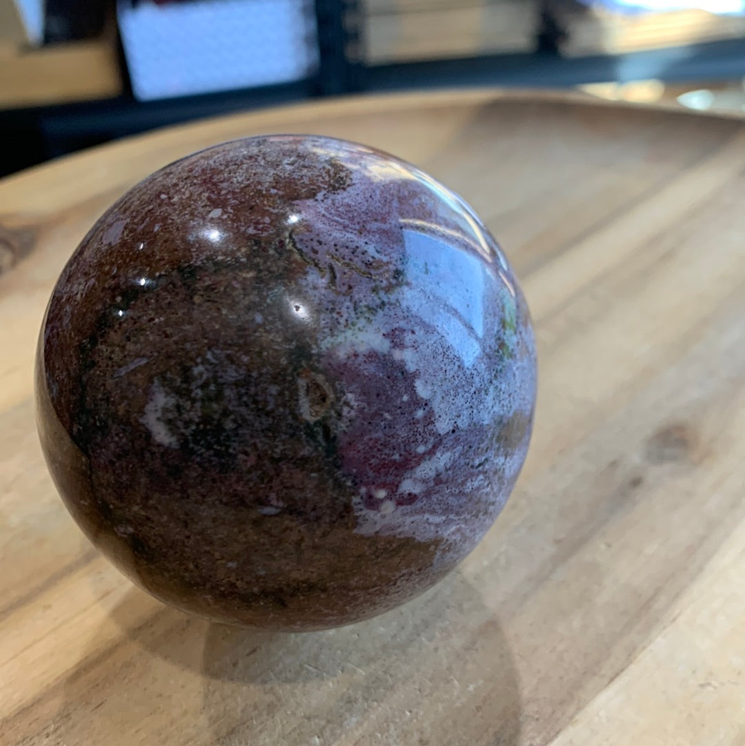 OCEAN JASPER SPHERES (VARIOUS SIZES)