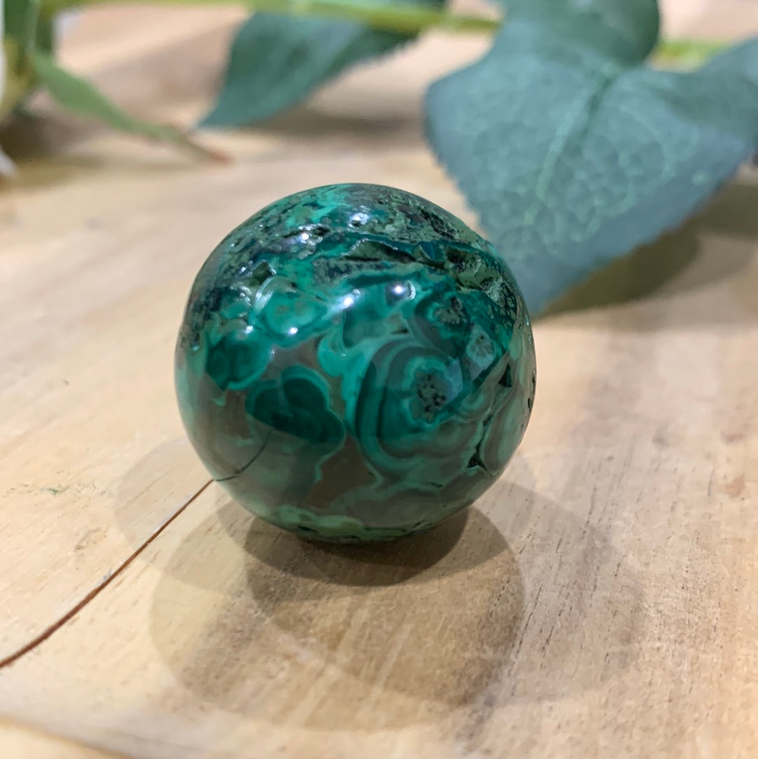 MALACHITE SPHERES (SMALL)