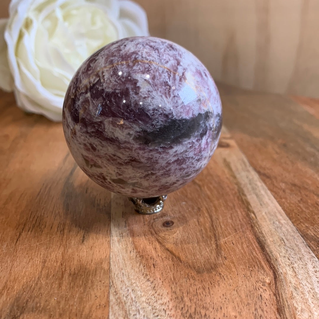 PINK TOURMALINE SPHERE