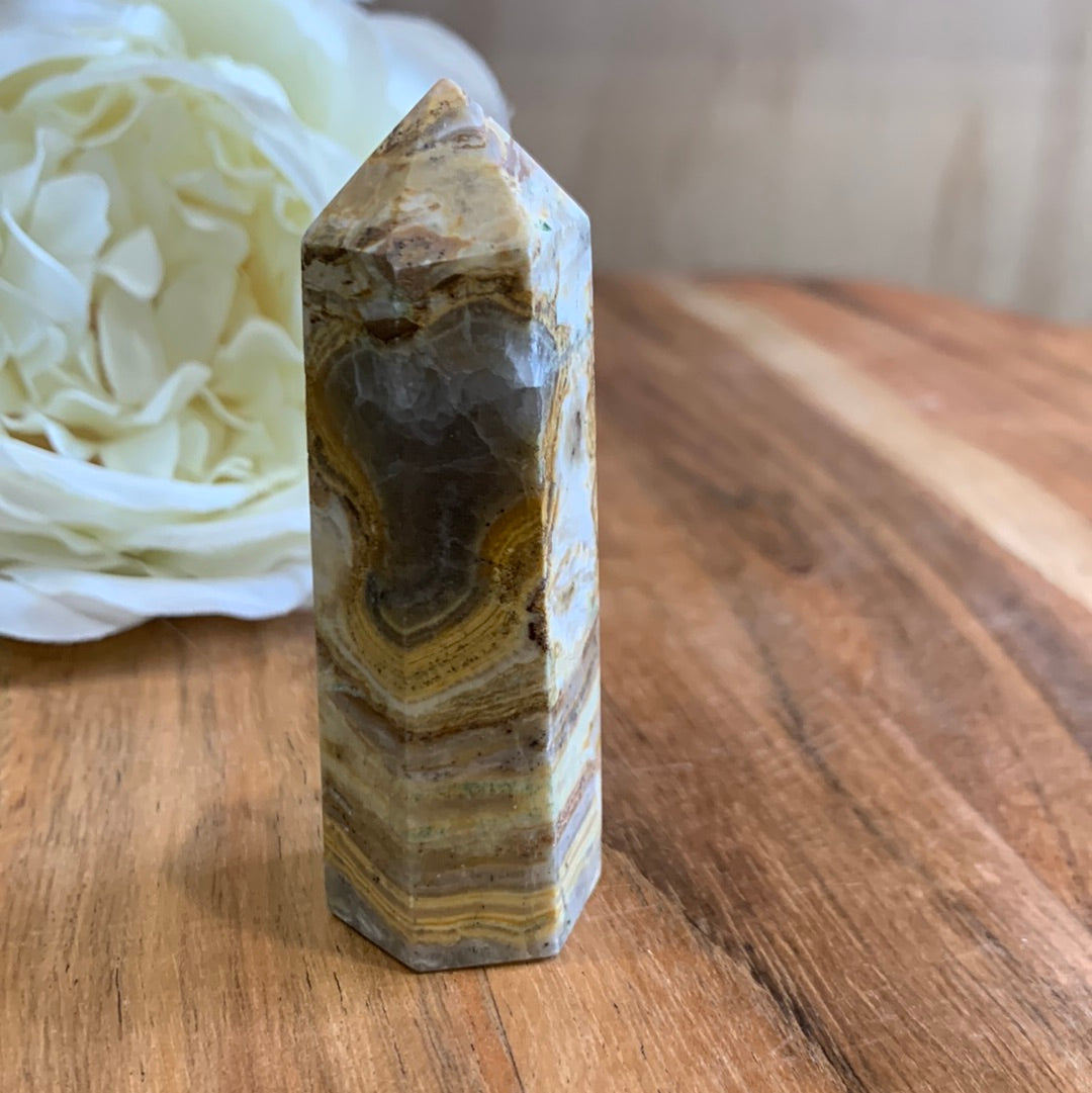 AUSTRALIAN CRAZY LACE AGATE POINTS