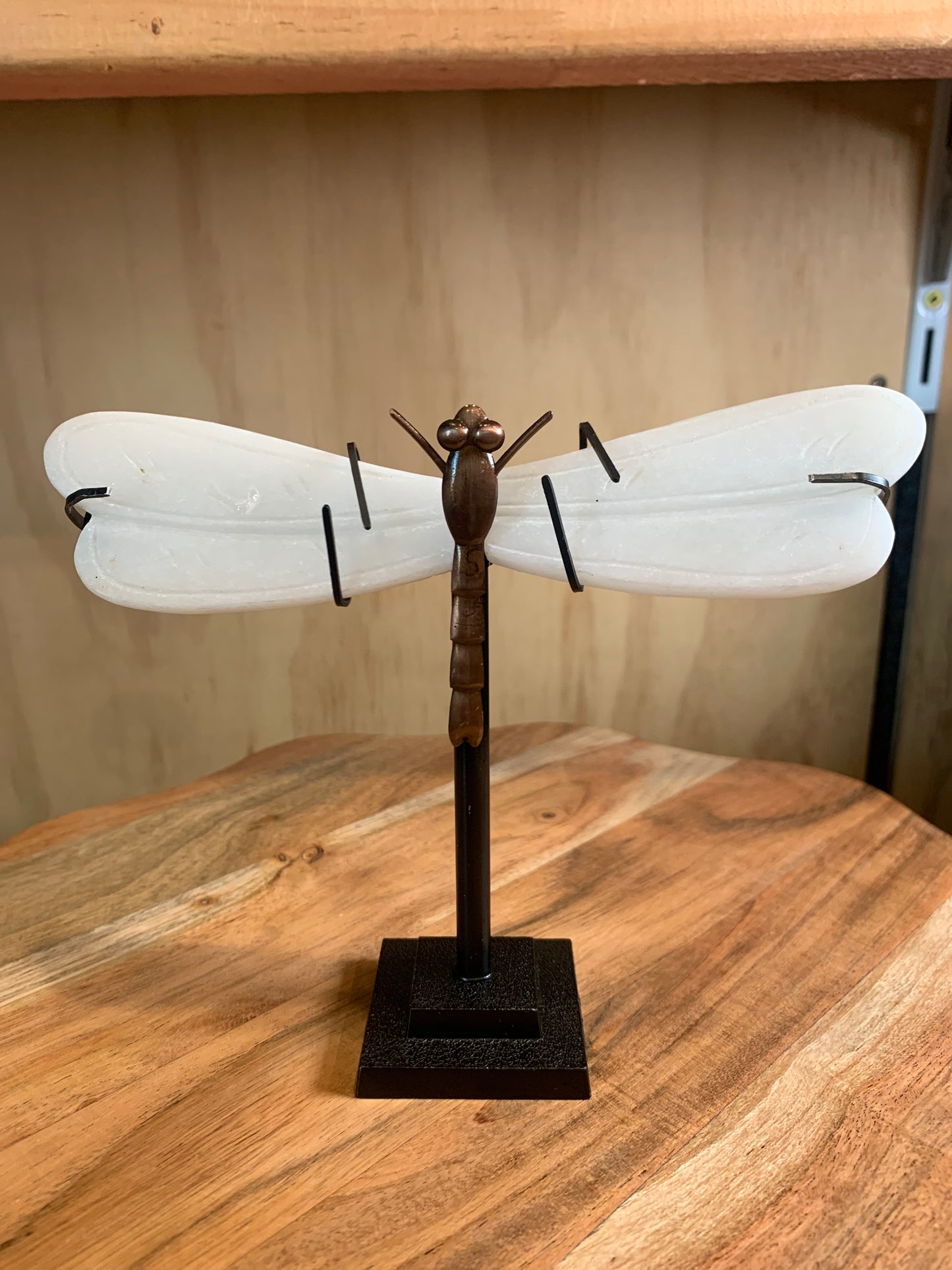 WHITE JADE DRAGON FLY