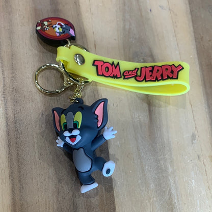 POPULAR CHARACTER  KEYRINGS WITH WRISTLET ATTACHED