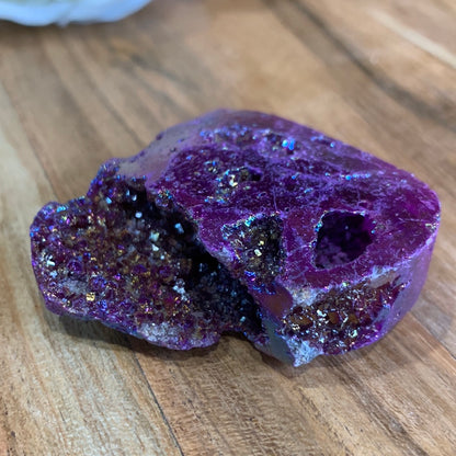 AURA COATED SPHALERITE HEARTS