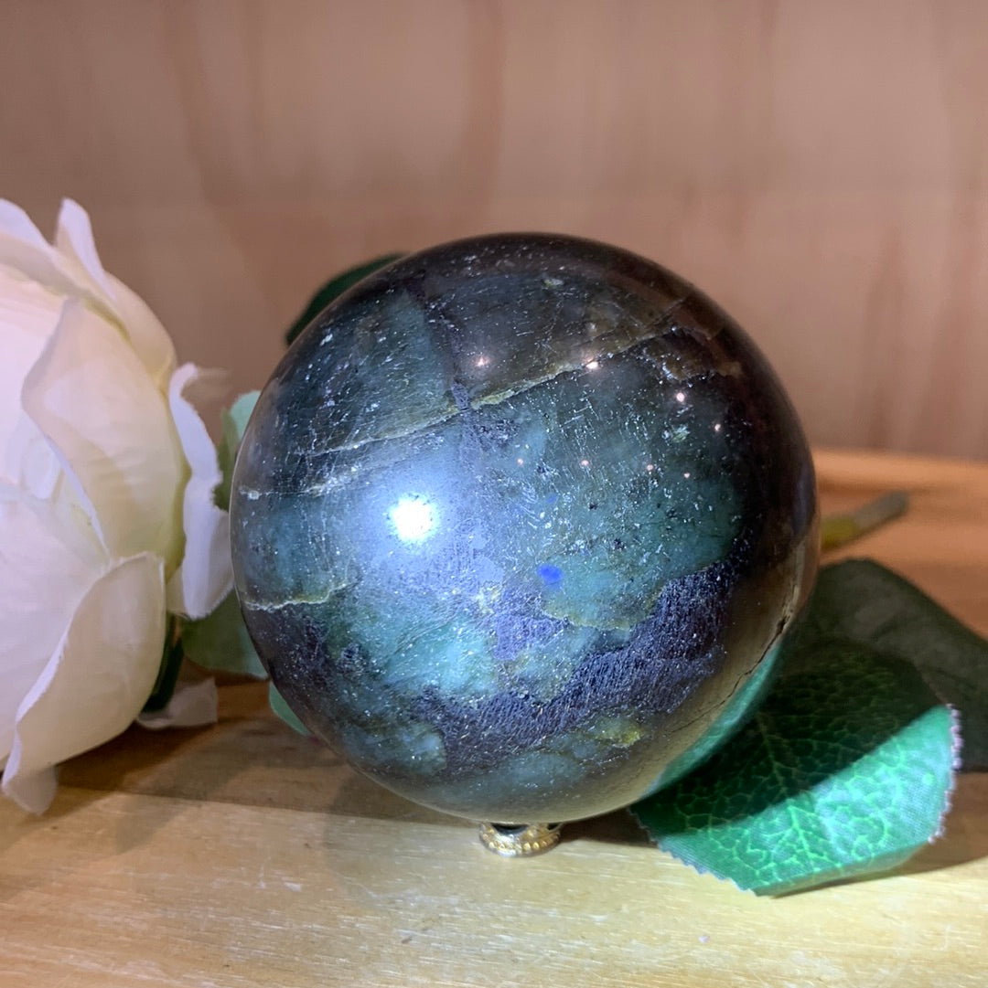 LABRADORITE SPHERE (LARGE)