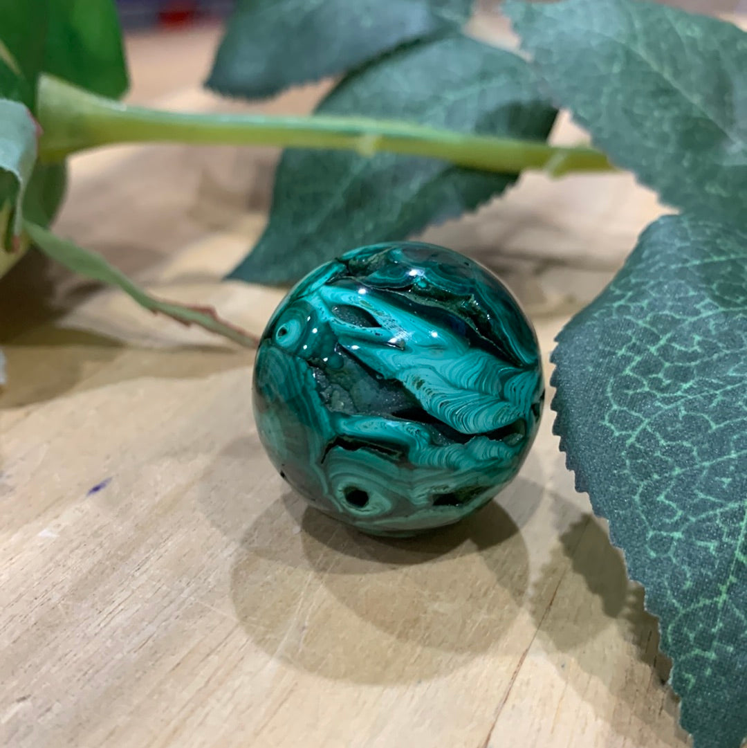 MALACHITE SPHERES (SMALL)