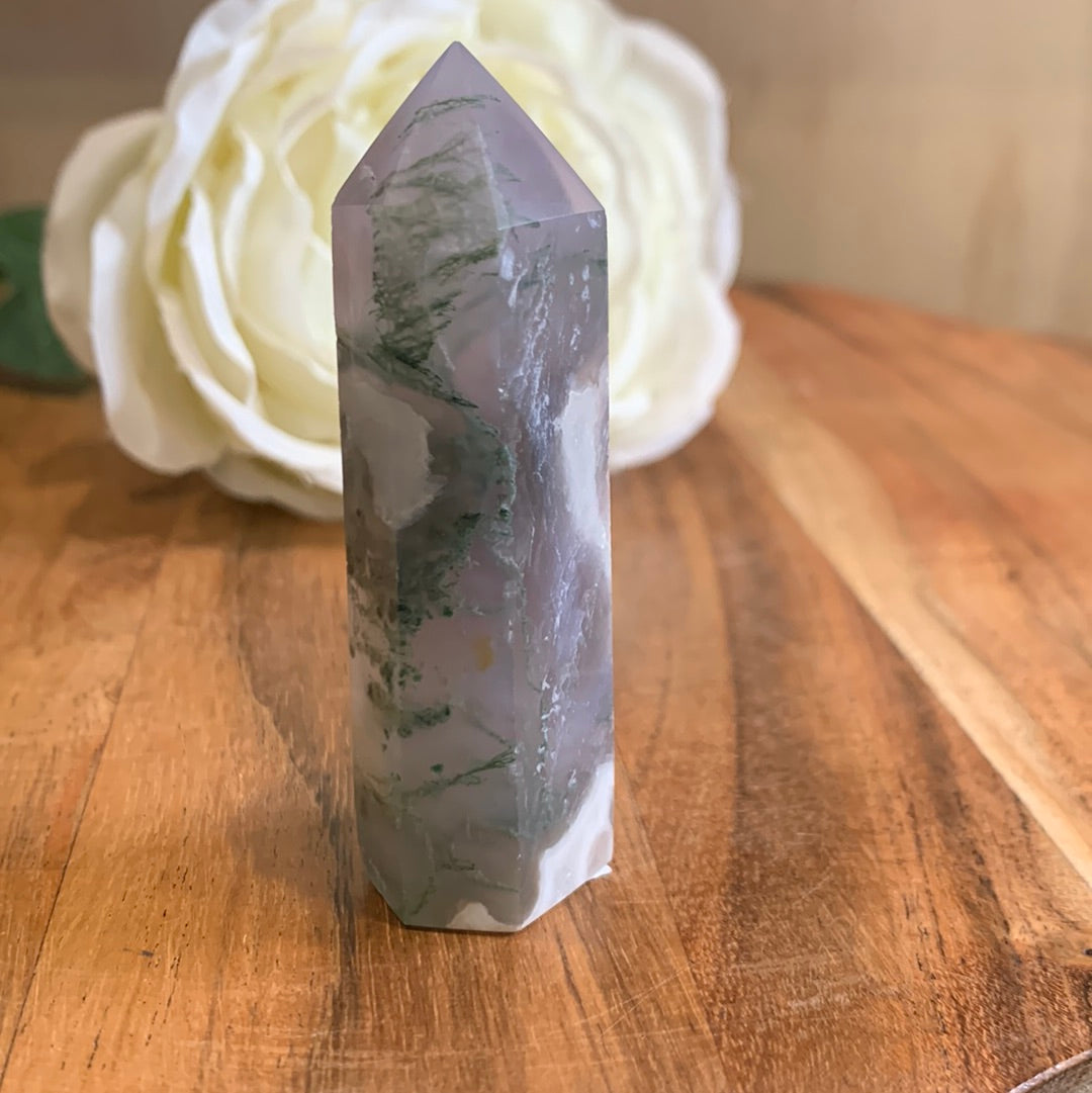 MOSS AGATE POINTS