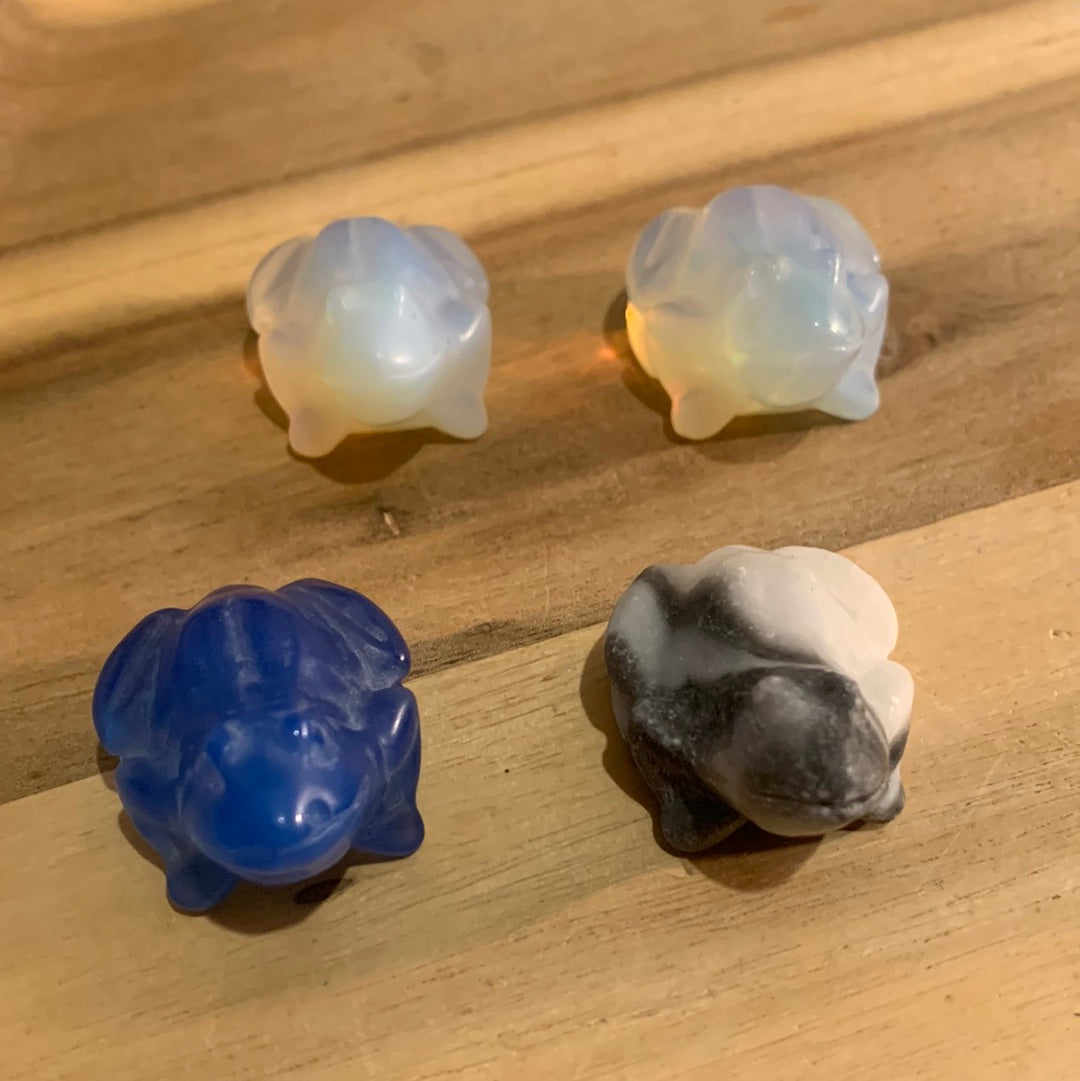 CRYSTAL FROGS (SMALL)