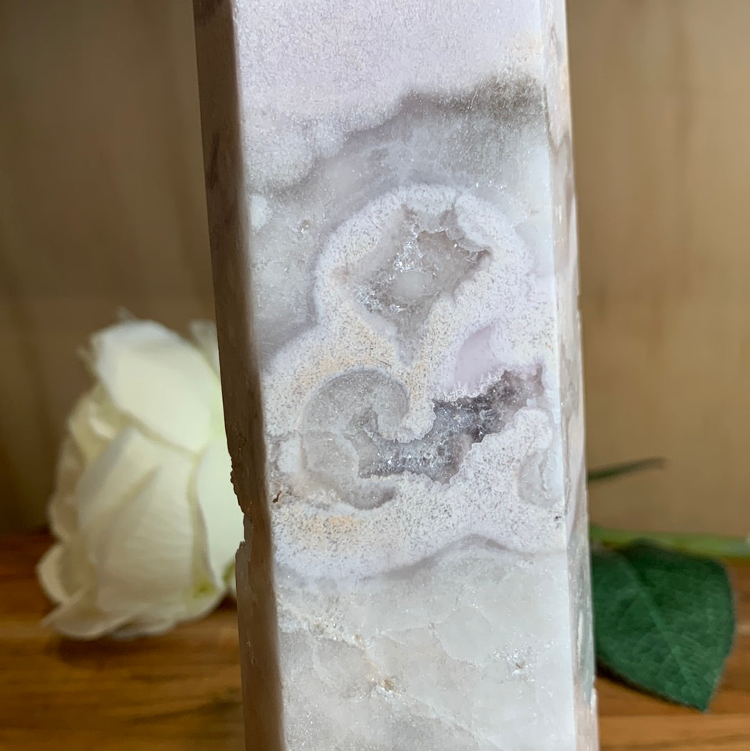 PINK AMETHYST TOWERS (LARGE)
