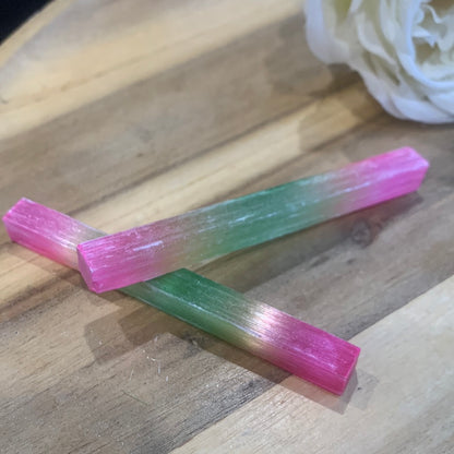 DYED SELENITE RODS (SMALL)