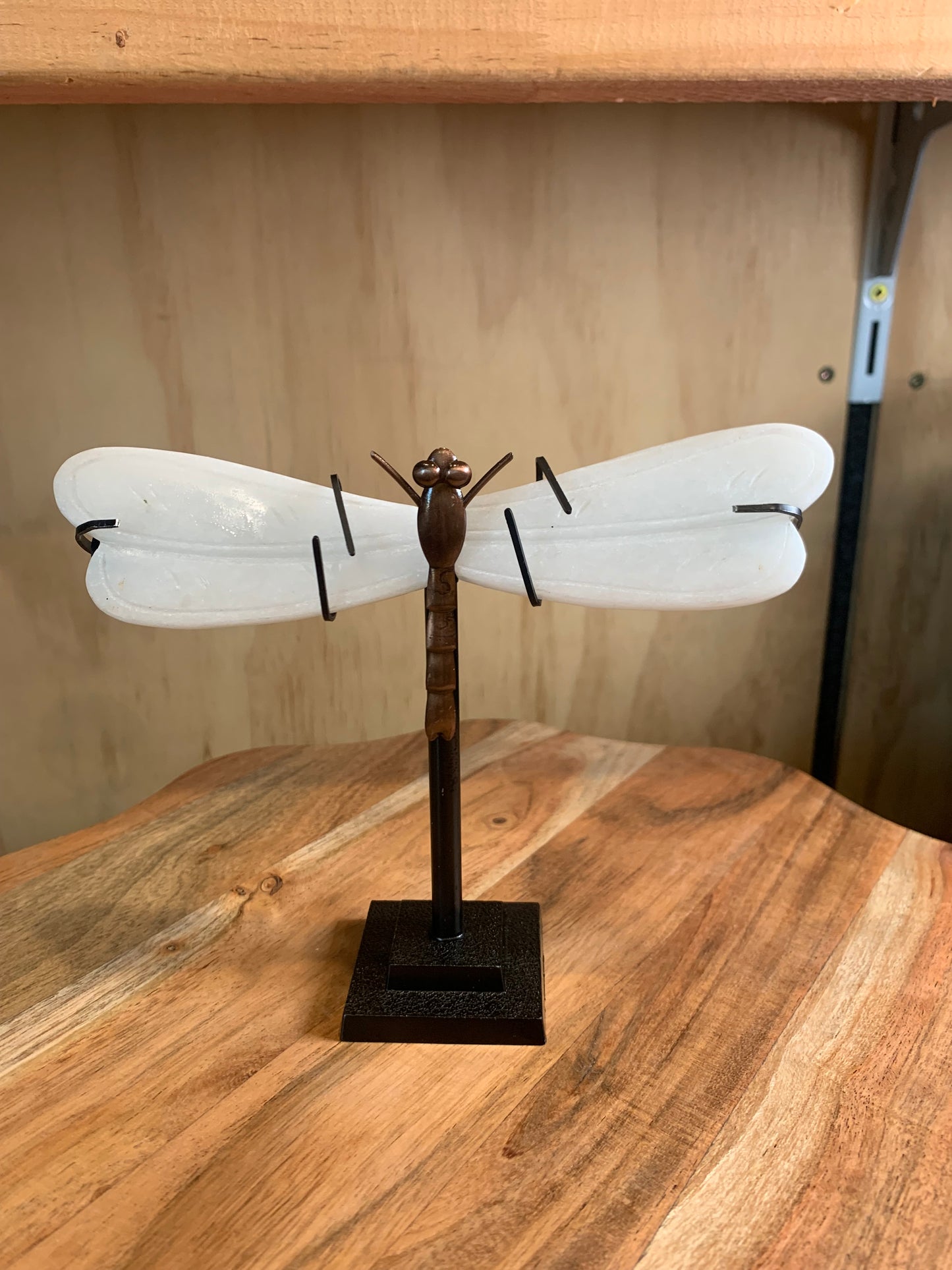 WHITE JADE DRAGON FLY