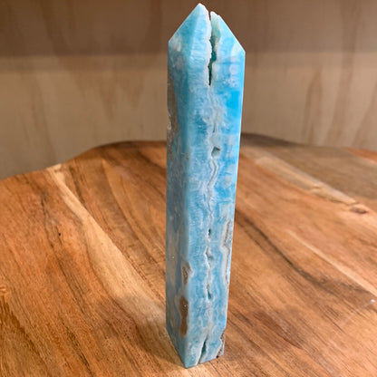 BLUE ARAGONITE TOWER