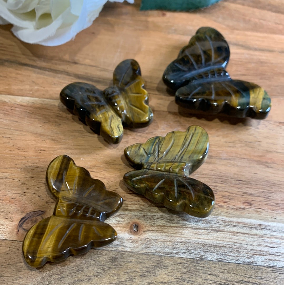CRYSTAL BUTTERFLIES SMALL & LARGE