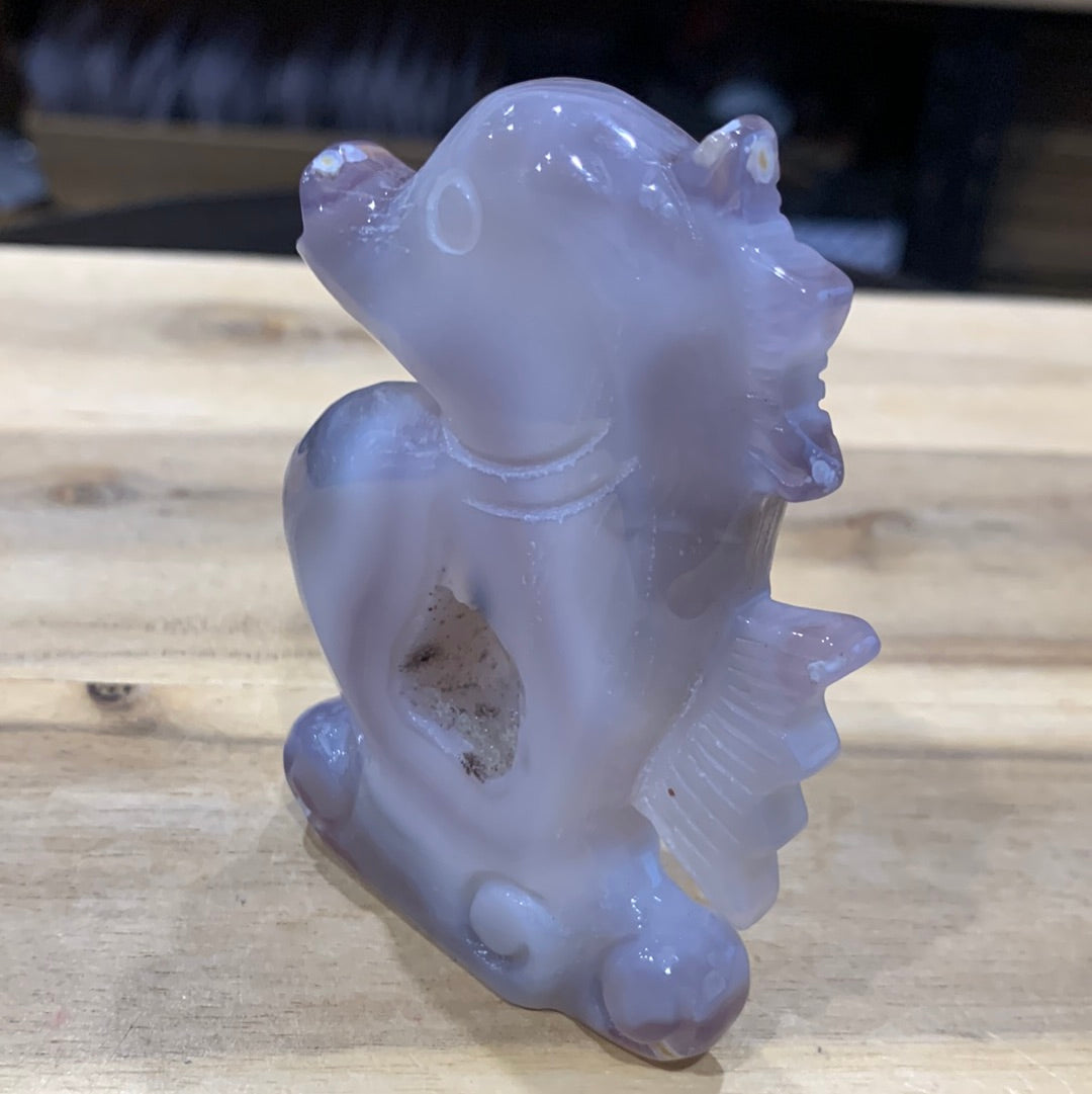 DRUUZY AGATE SEAHORSE