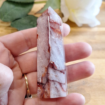 FIRE QUARTZ POINTS