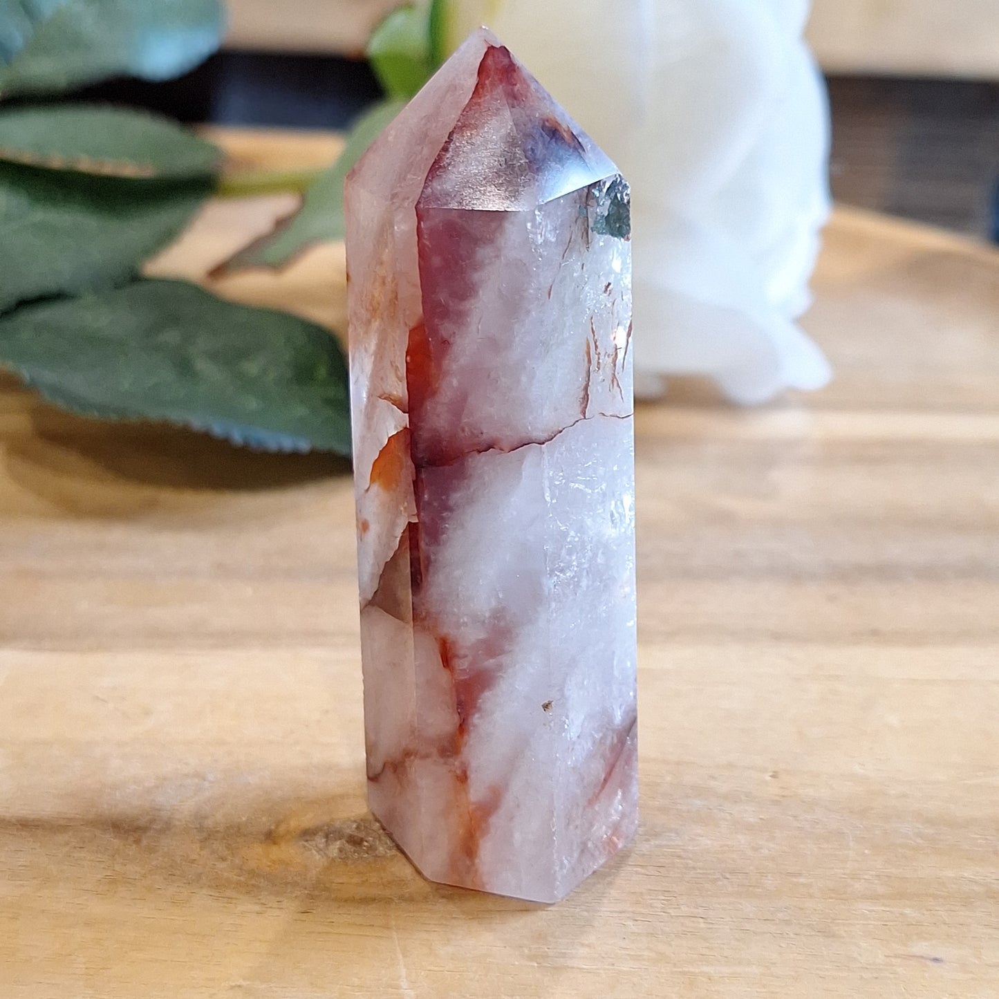 FIRE QUARTZ POINTS