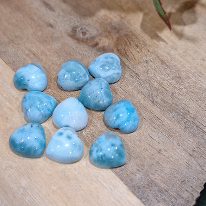 LARIMAR MINI HEARTS